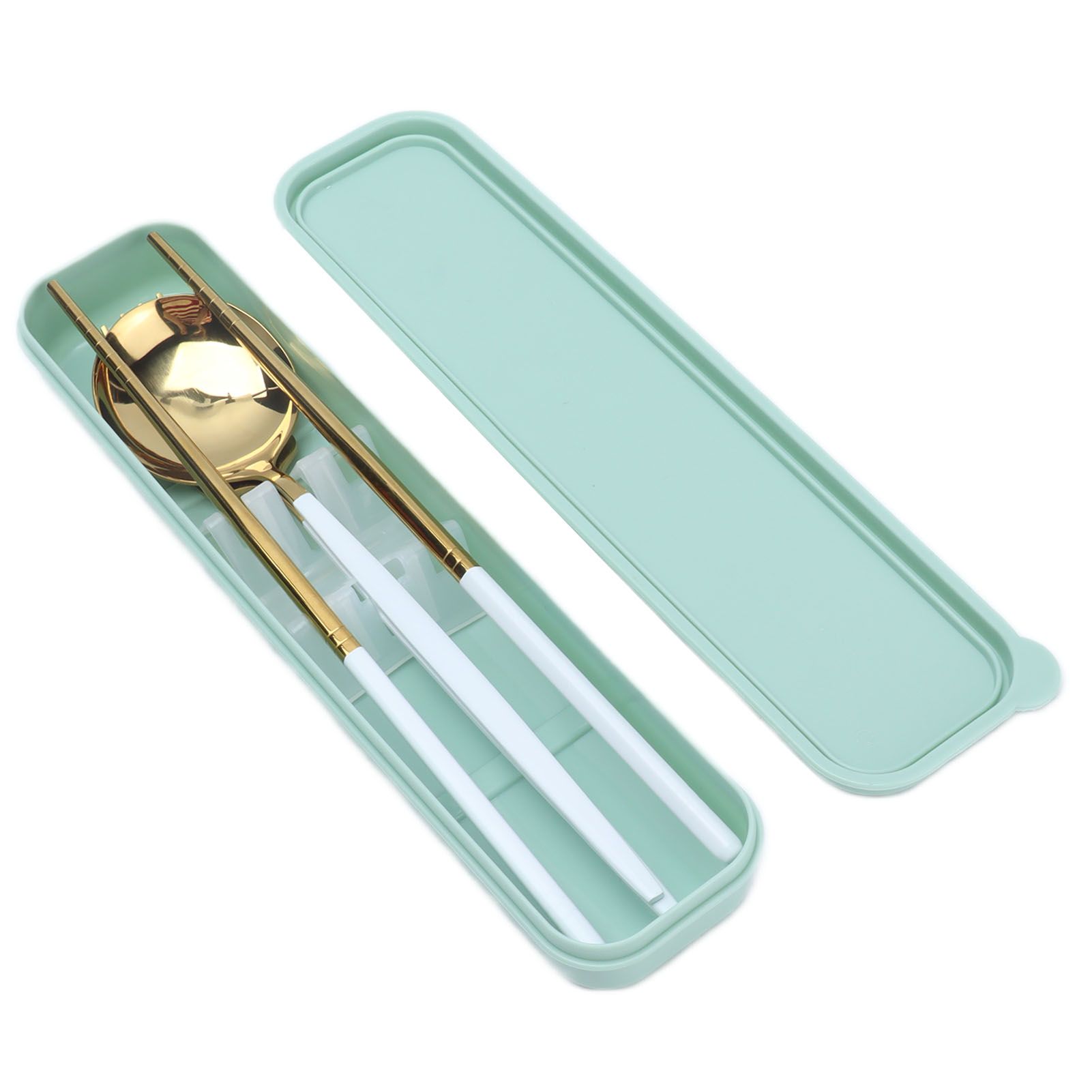 Portable Cutlery Set Stainless Steel Tableware Anti Corrosion Non Slip Anti view 6