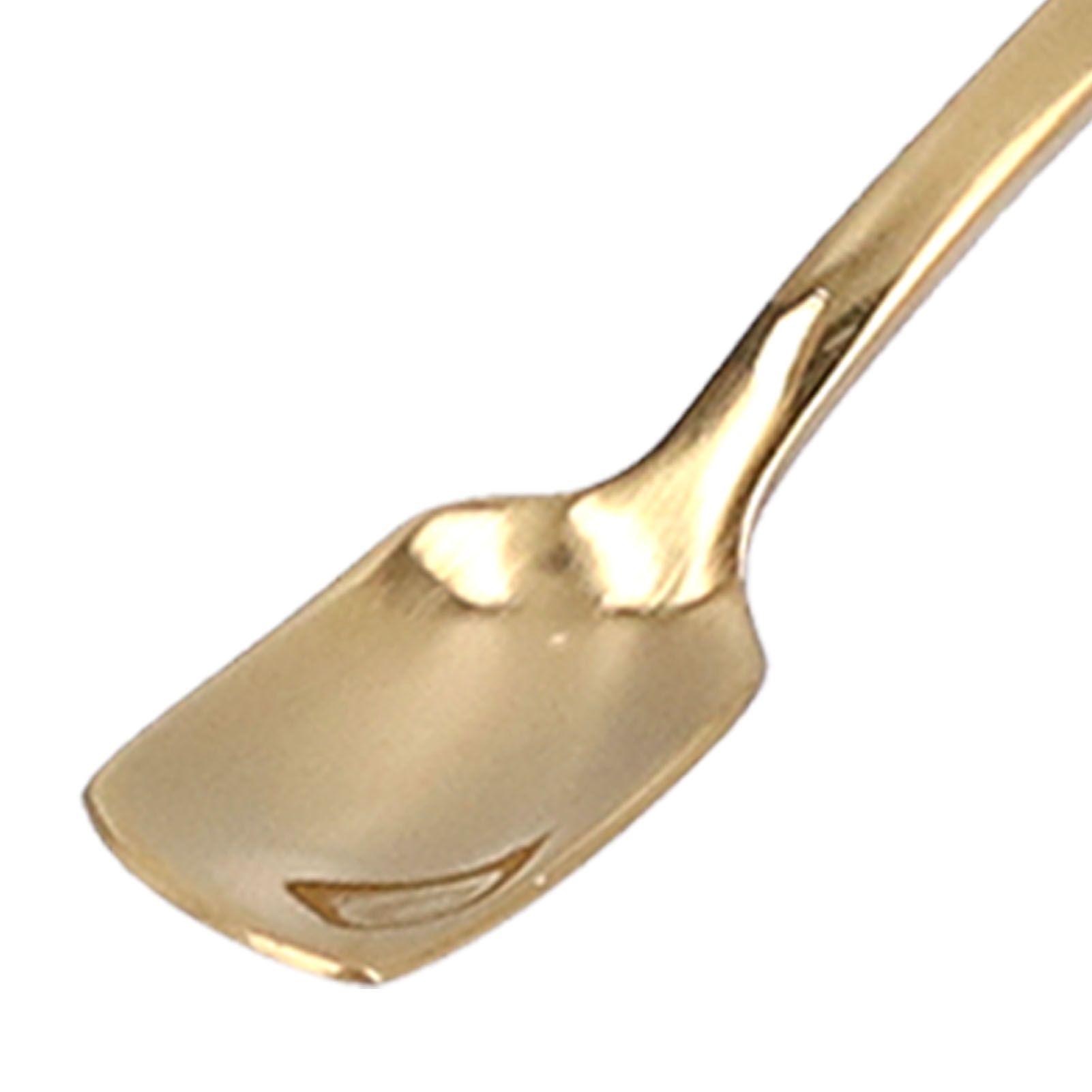 4Pcs 304 Stainless Steel Coffee Spoon Long Handle Coffee Spoon and Fork with view 14