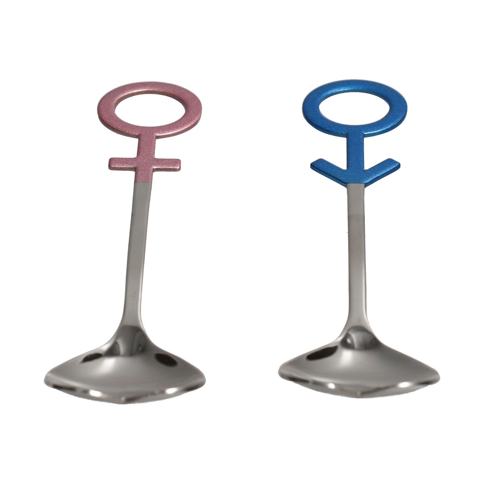 Innovative Heart Shaped Couple Spoon 304 Stainless Steel Spoon for Kitchen view 8