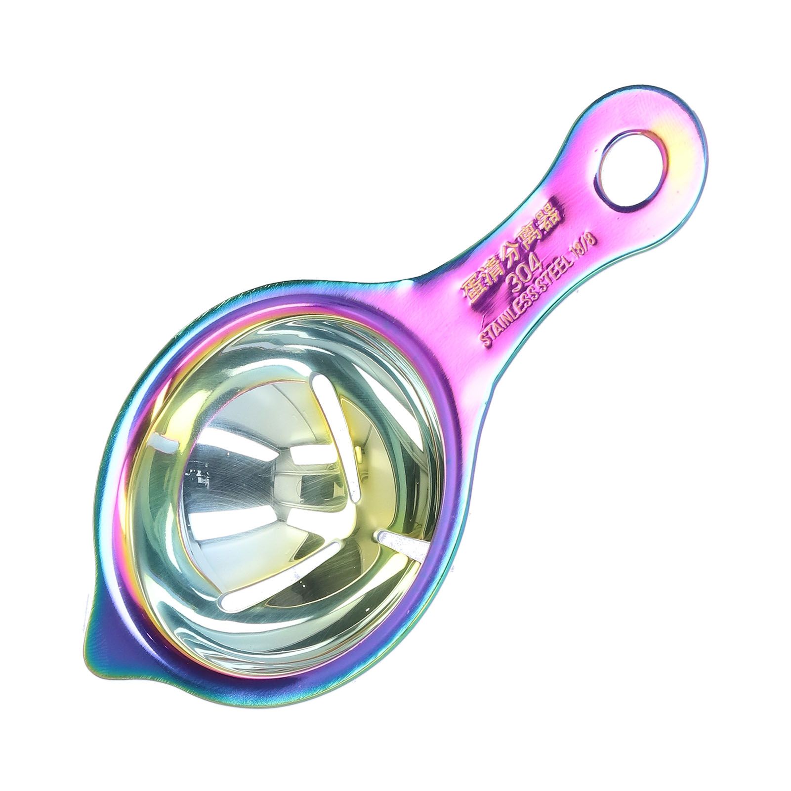 Stainless Steel Egg Separator Divider Egg White Yolk Filter Baking Tools for view 10