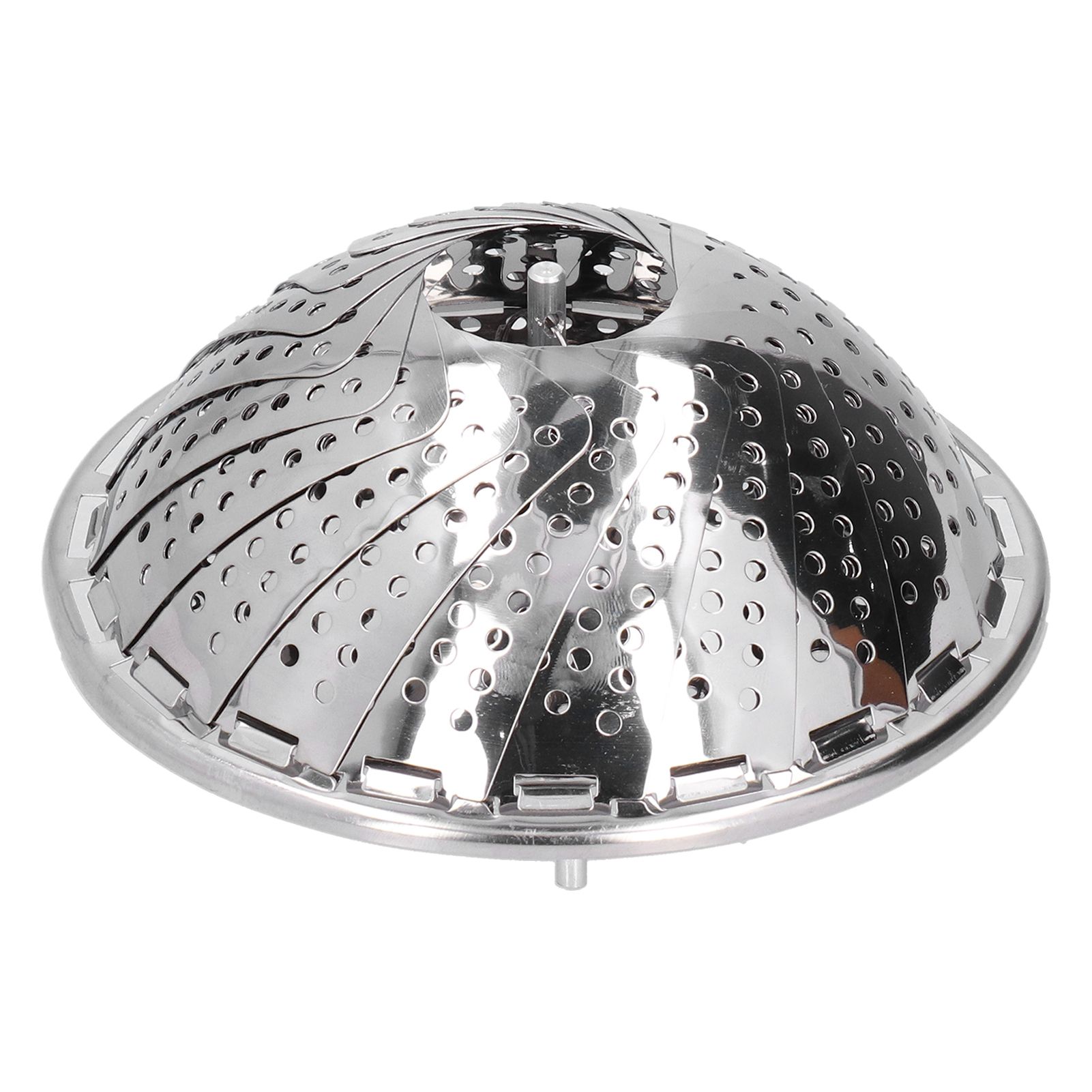 Stainless Steel Steamer Basket 28cm Diameter Retractable Foldable Steaming view 6