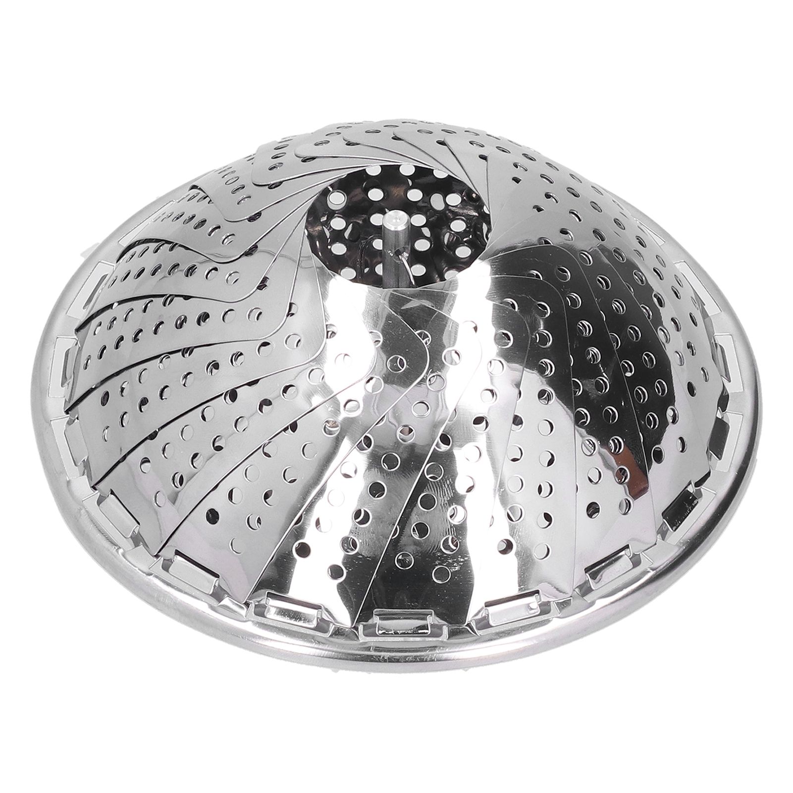Stainless Steel Steamer Basket 28cm Diameter Retractable Foldable Steaming view 7