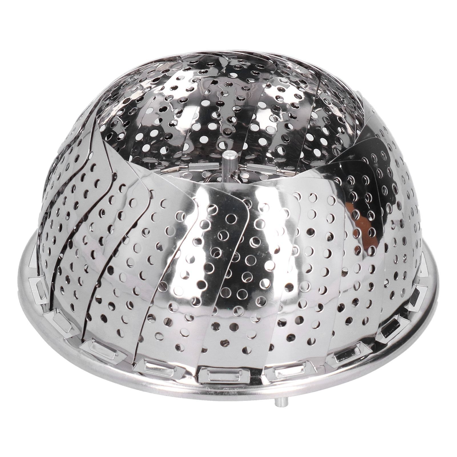 Stainless Steel Steamer Basket 28cm Diameter Retractable Foldable Steaming view 9