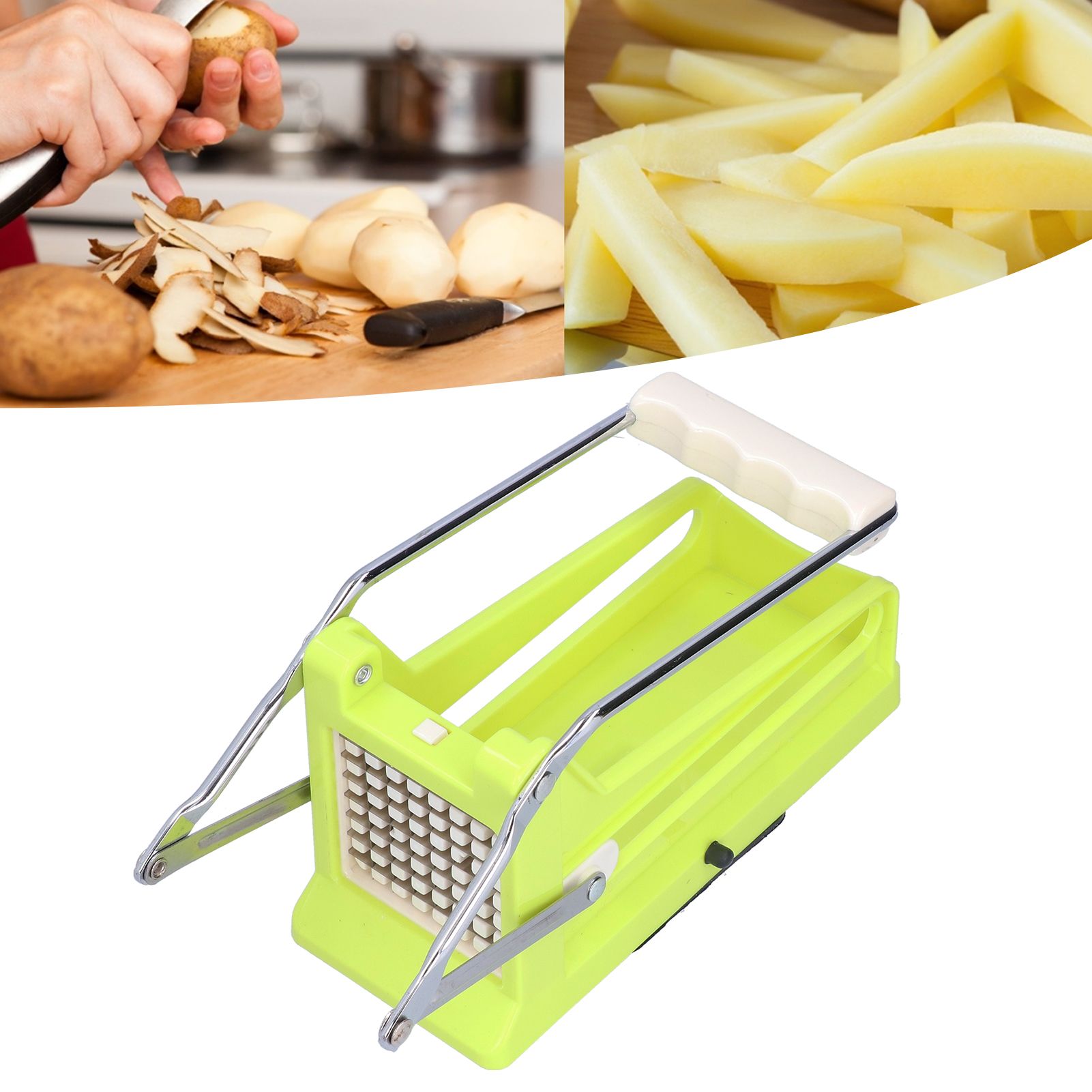 Manual Potato Cutting Machine Potato Slice French Fry Cutter Cucumber Radish view 11