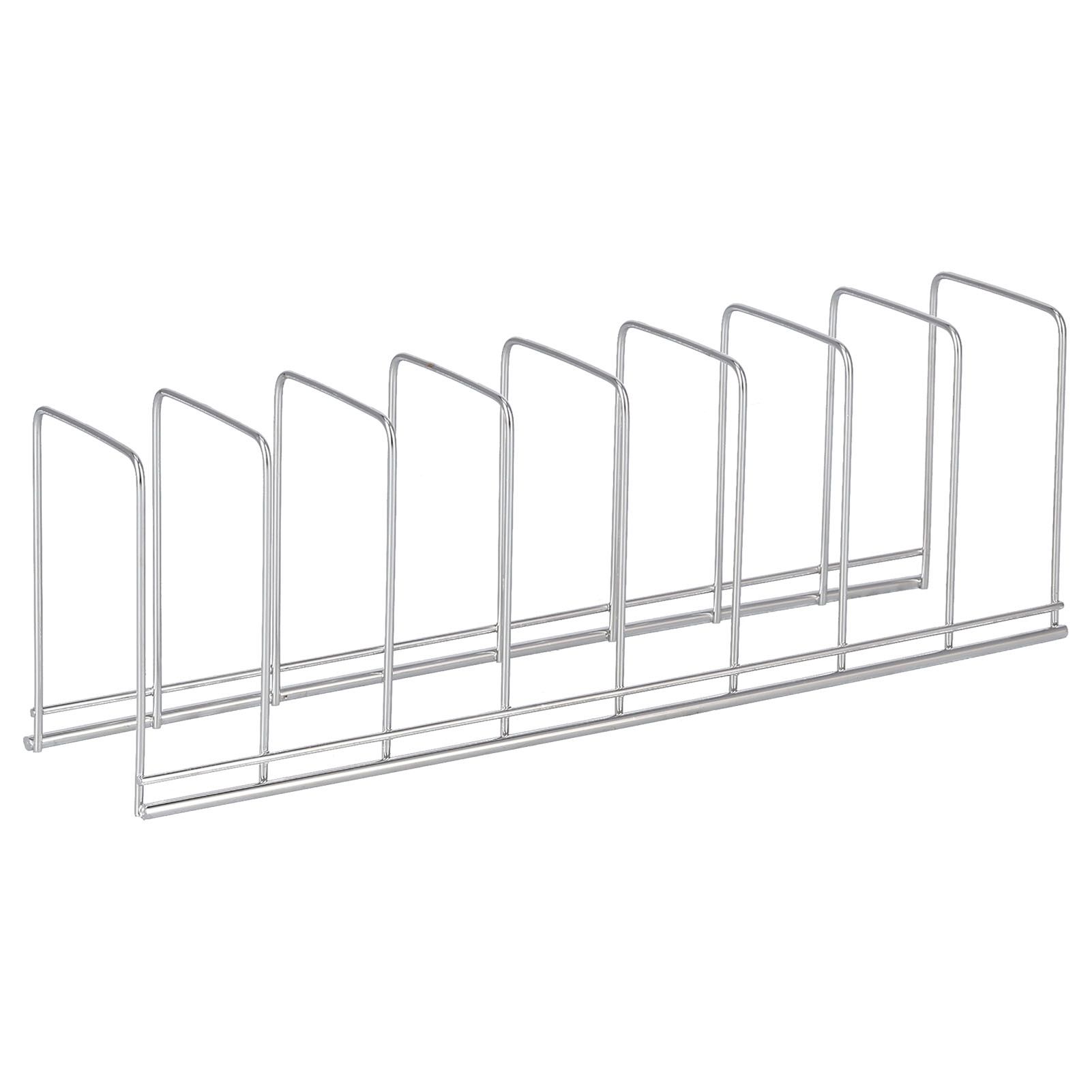 Kitchen Organizer Rack Multiple Use Dish Drying Rack for Plates Baking Pan Pot view 2