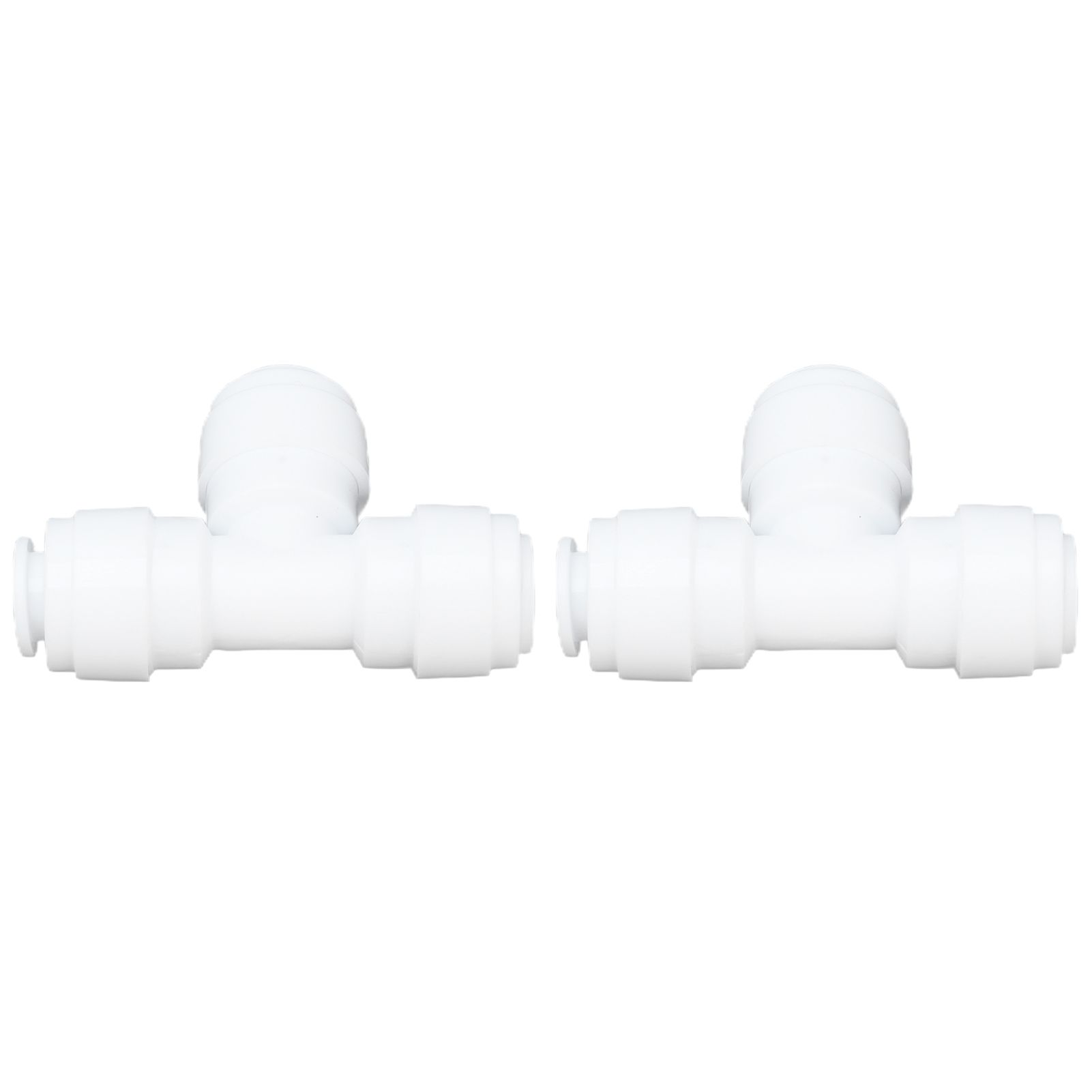 2PCS Tee Quick Connecter Water Tube Fitting 100PSI Push in Fitting Push in view 3