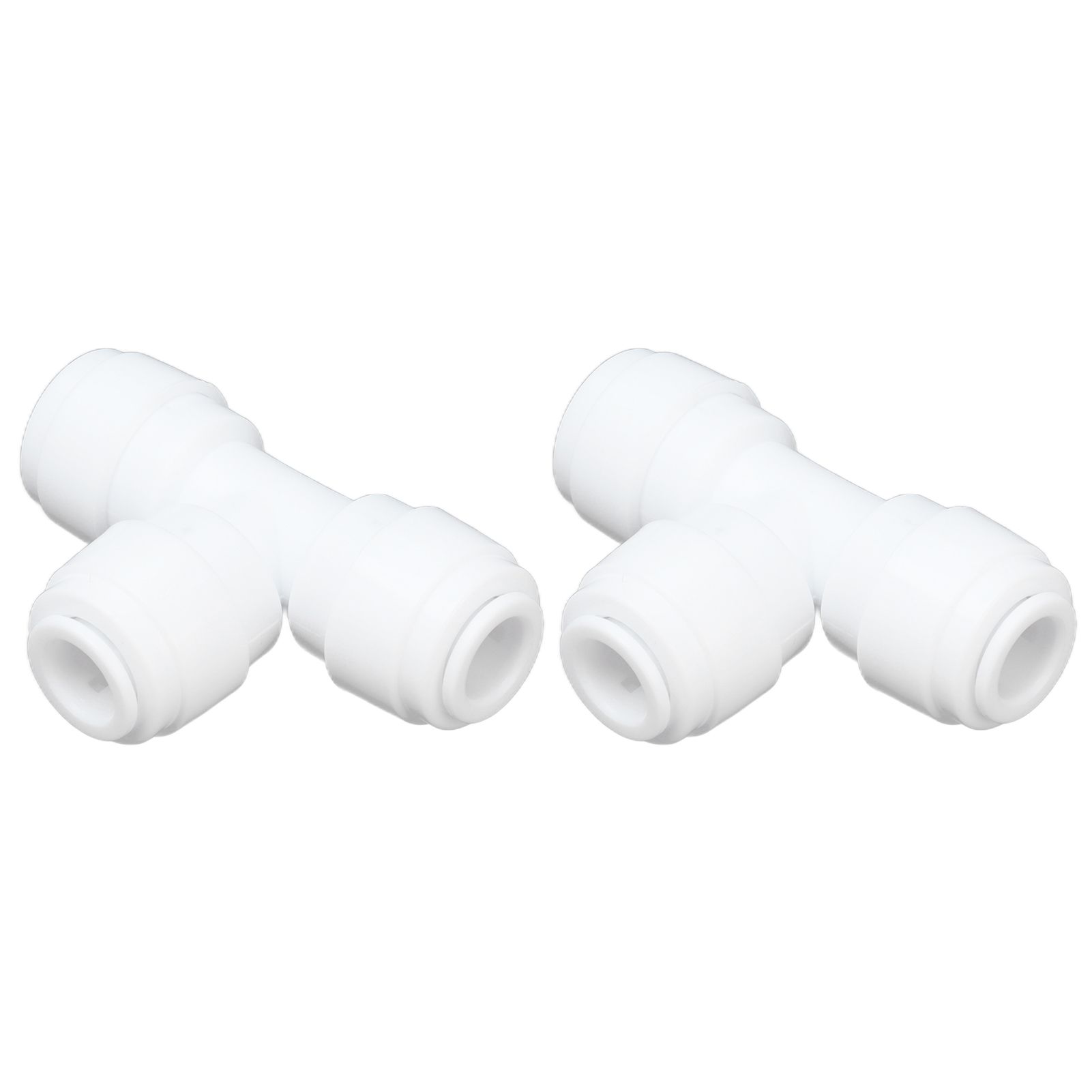 2PCS Tee Quick Connecter Water Tube Fitting 100PSI Push in Fitting Push in view 5