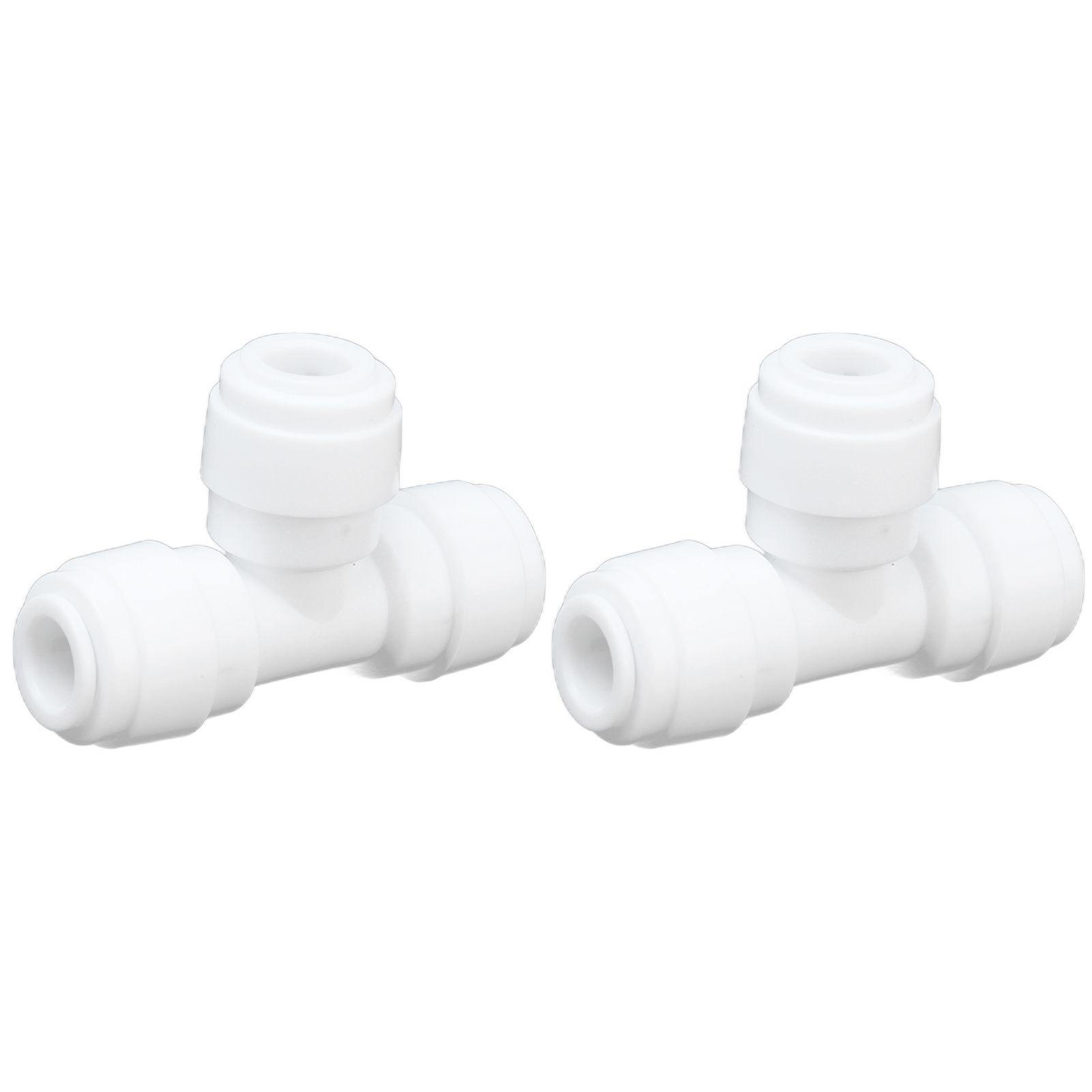 2PCS Tee Quick Connecter Water Tube Fitting 100PSI Push in Fitting Push in view 7
