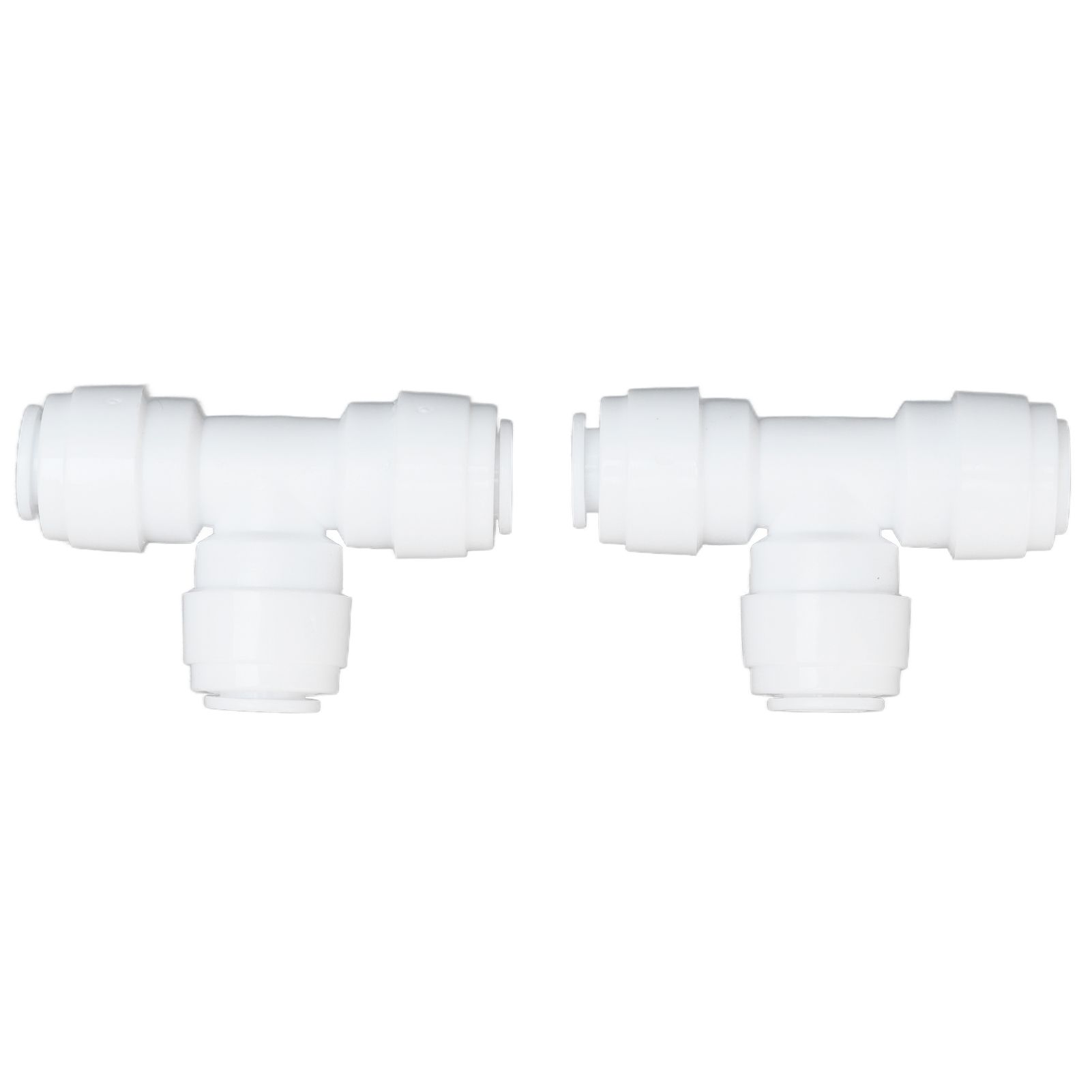 2PCS Tee Quick Connecter Water Tube Fitting 100PSI Push in Fitting Push in view 8