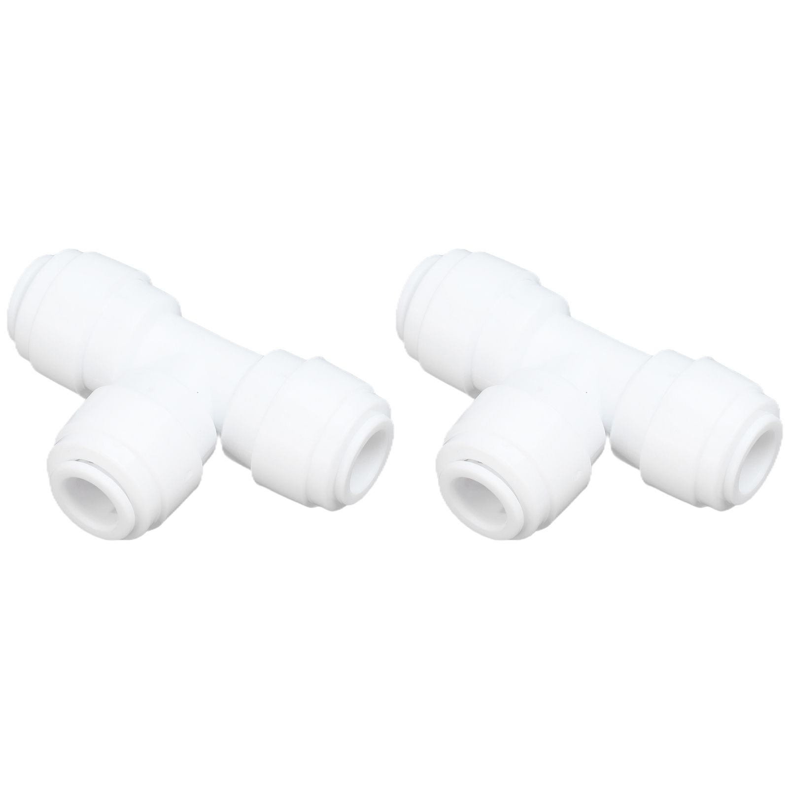 2PCS Tee Quick Connecter Water Tube Fitting 100PSI Push in Fitting Push in view 9