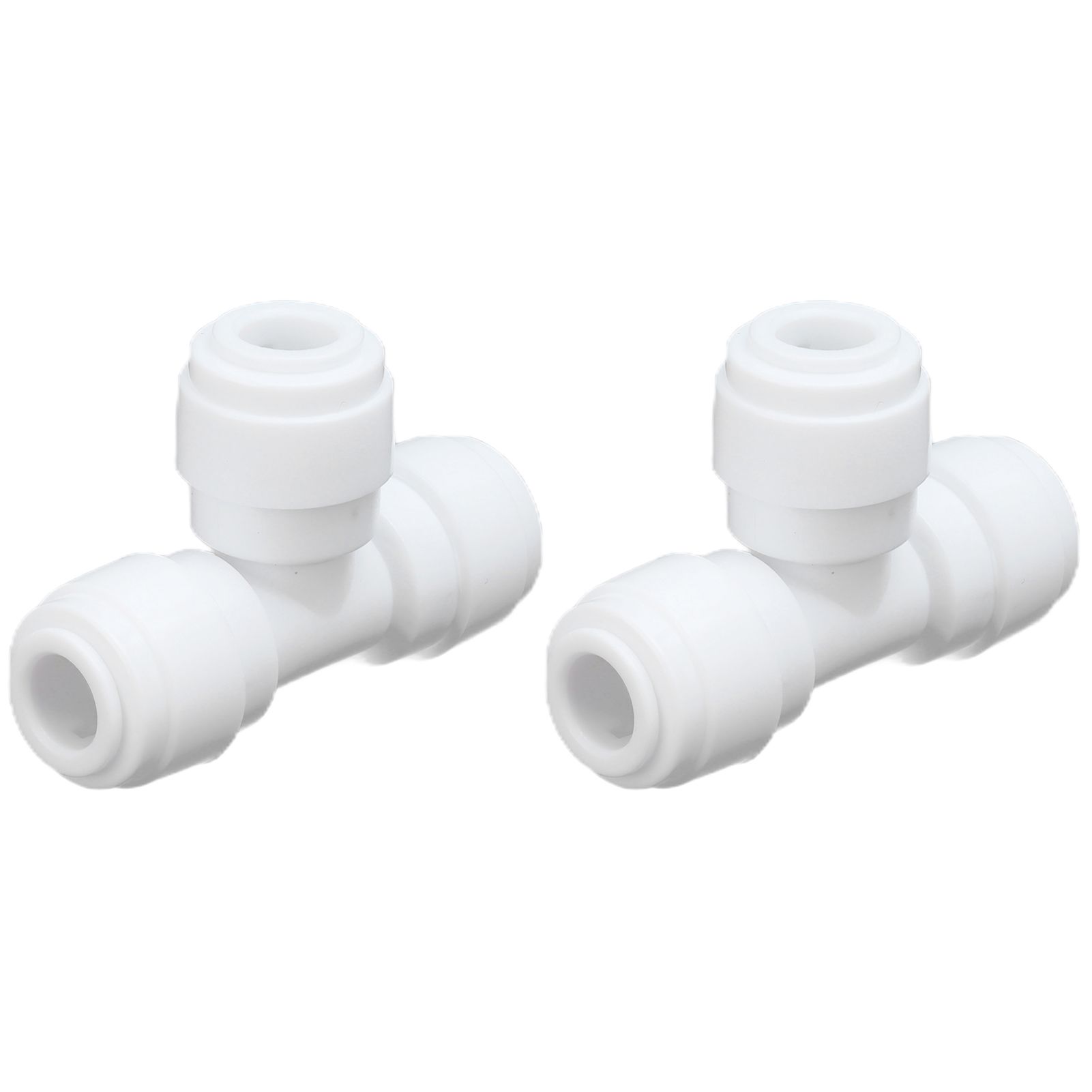 2PCS Tee Quick Connecter Water Tube Fitting 100PSI Push in Fitting Push in view 10