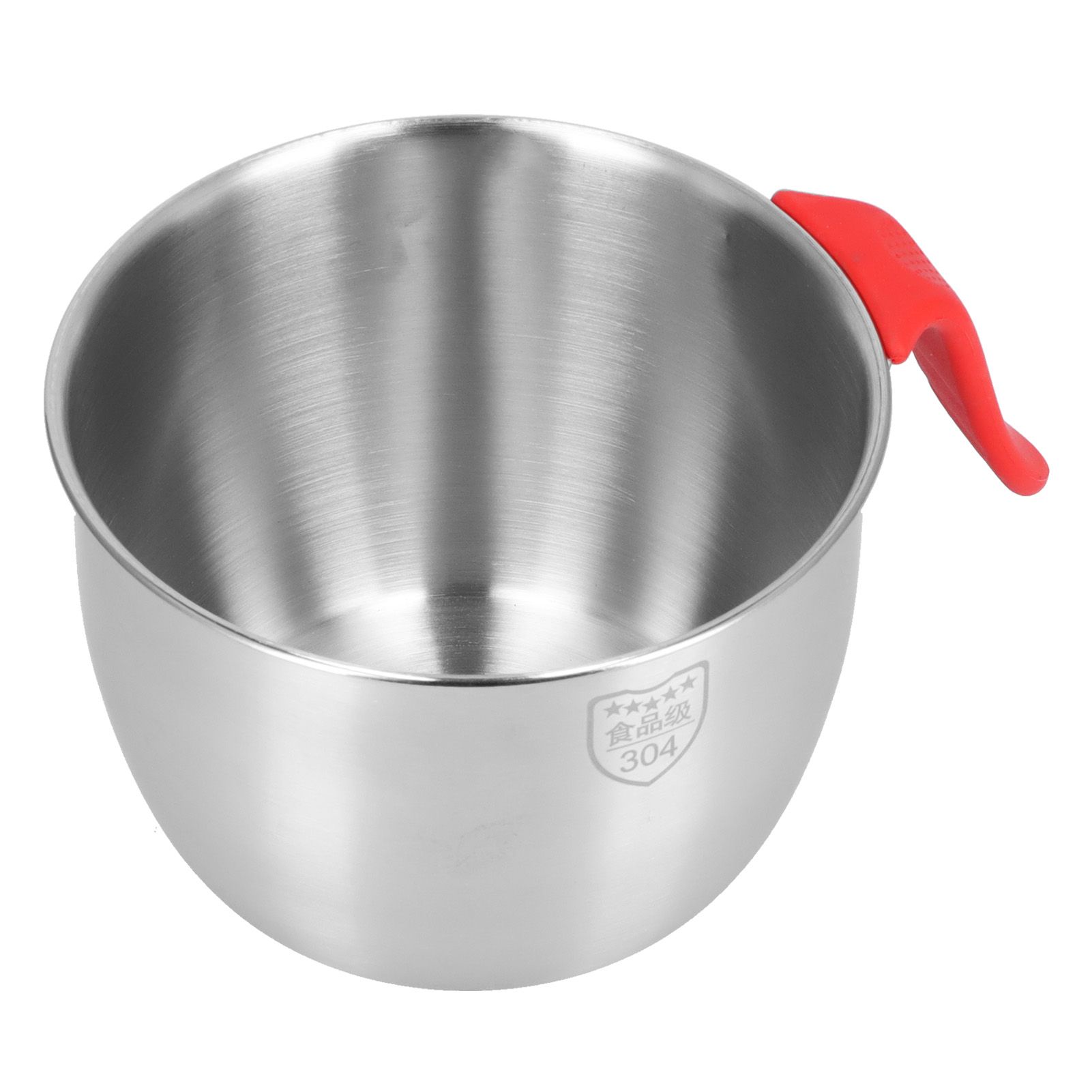 Stainless Steel Mixing Bowl with Handle Non Slip Deepen Splashproof Egg view 2