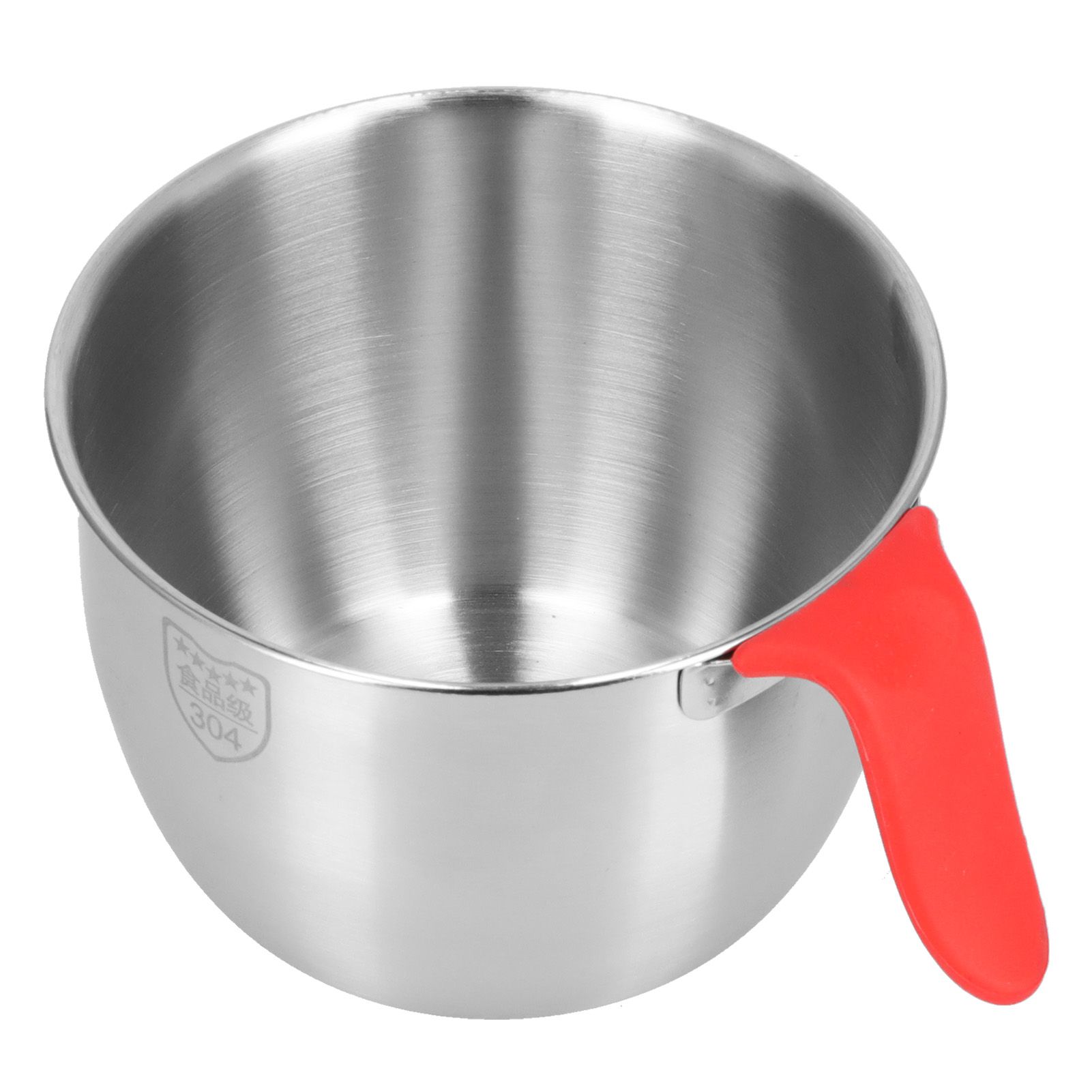 Stainless Steel Mixing Bowl with Handle Non Slip Deepen Splashproof Egg view 6