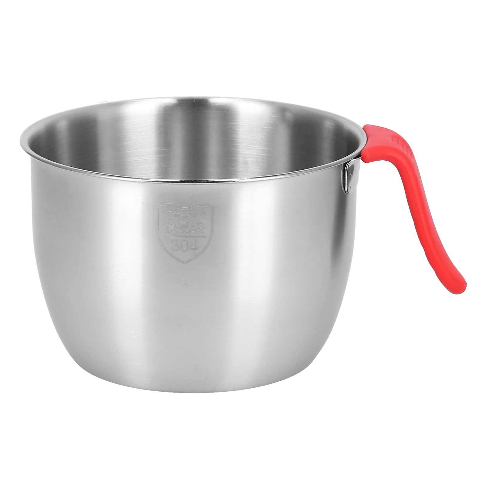 Stainless Steel Mixing Bowl with Handle Non Slip Deepen Splashproof Egg