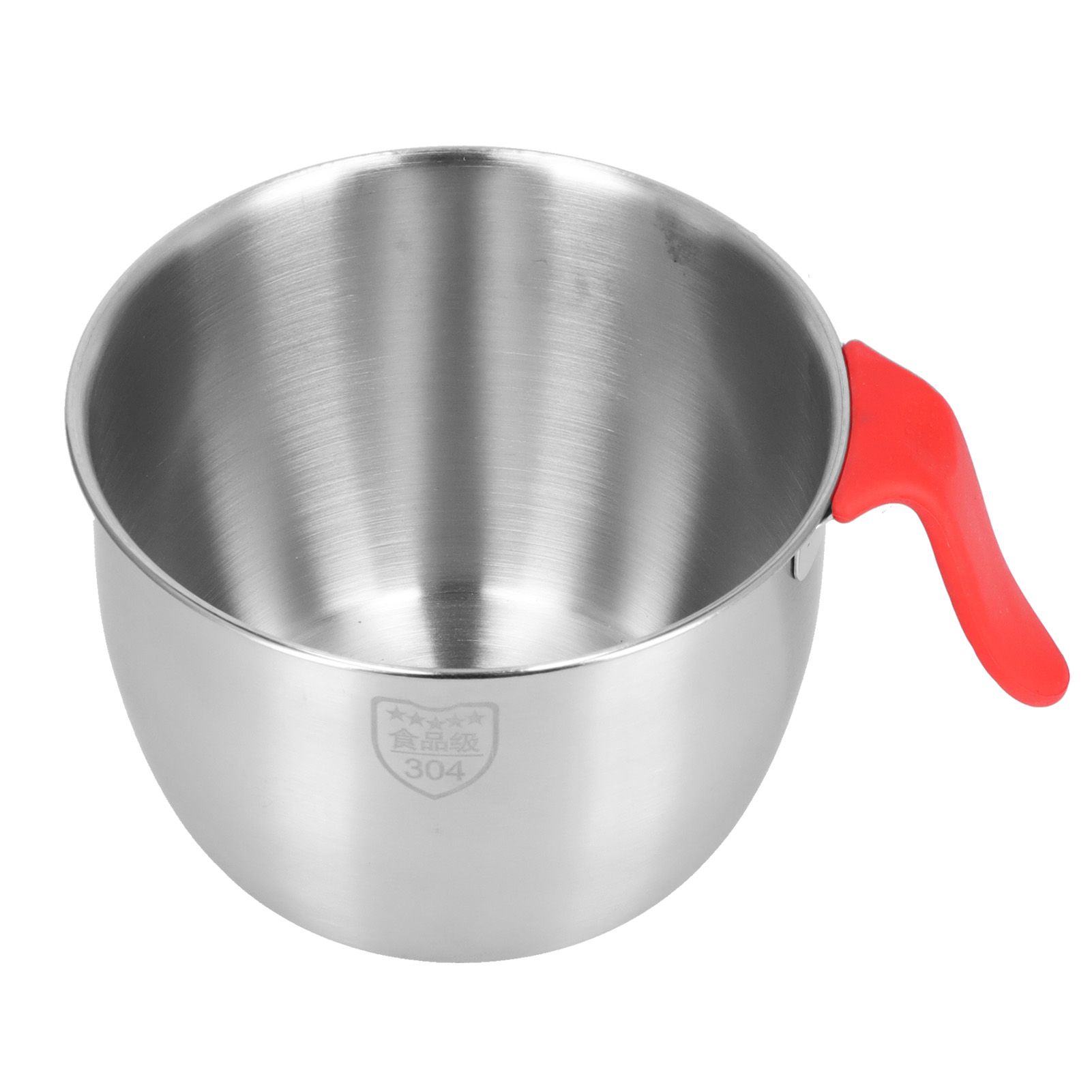 Stainless Steel Mixing Bowl with Handle Non Slip Deepen Splashproof Egg view 7