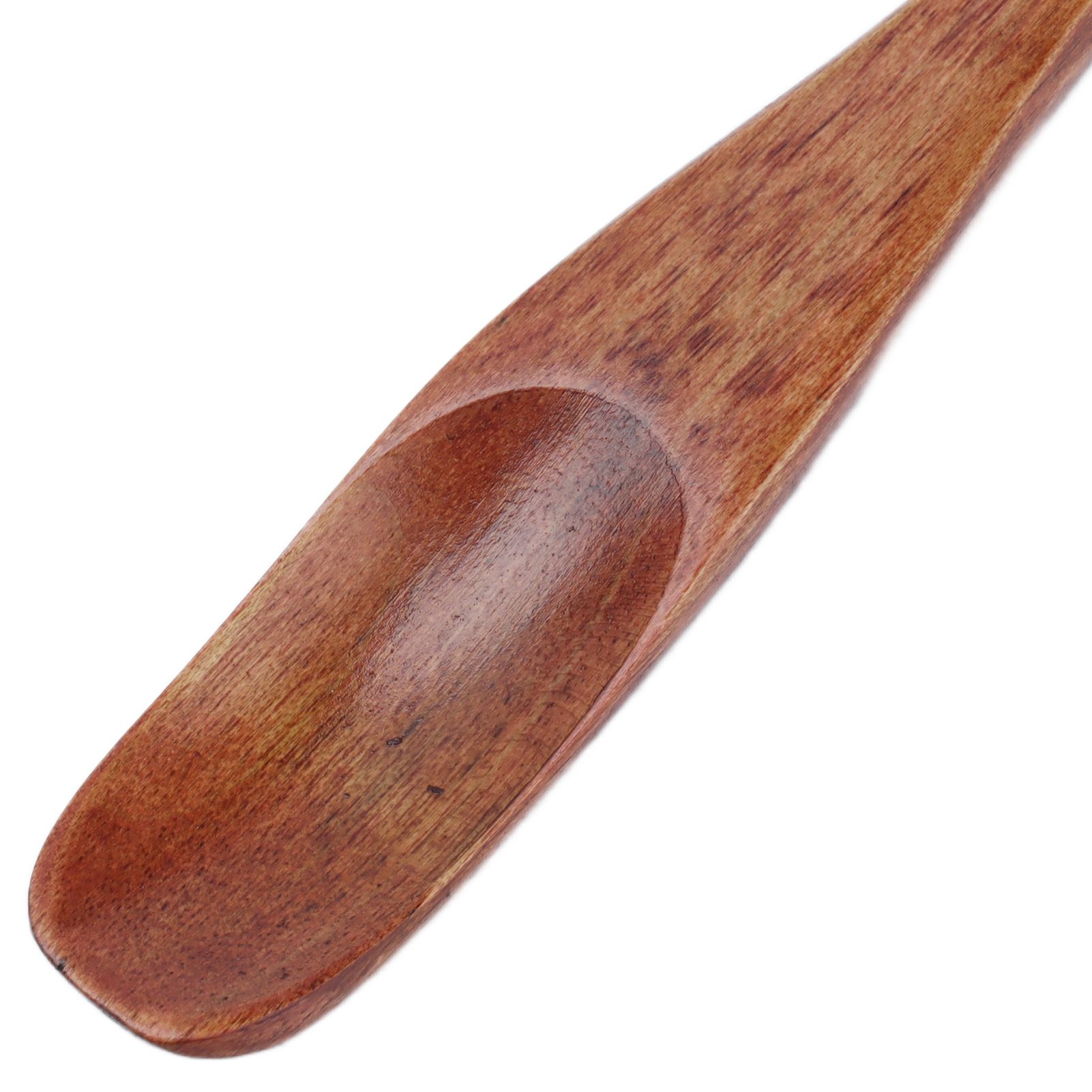 5Pcs Small Wood Color Spoon Narrow Headed Anti Scalding Spoon for Children view 13