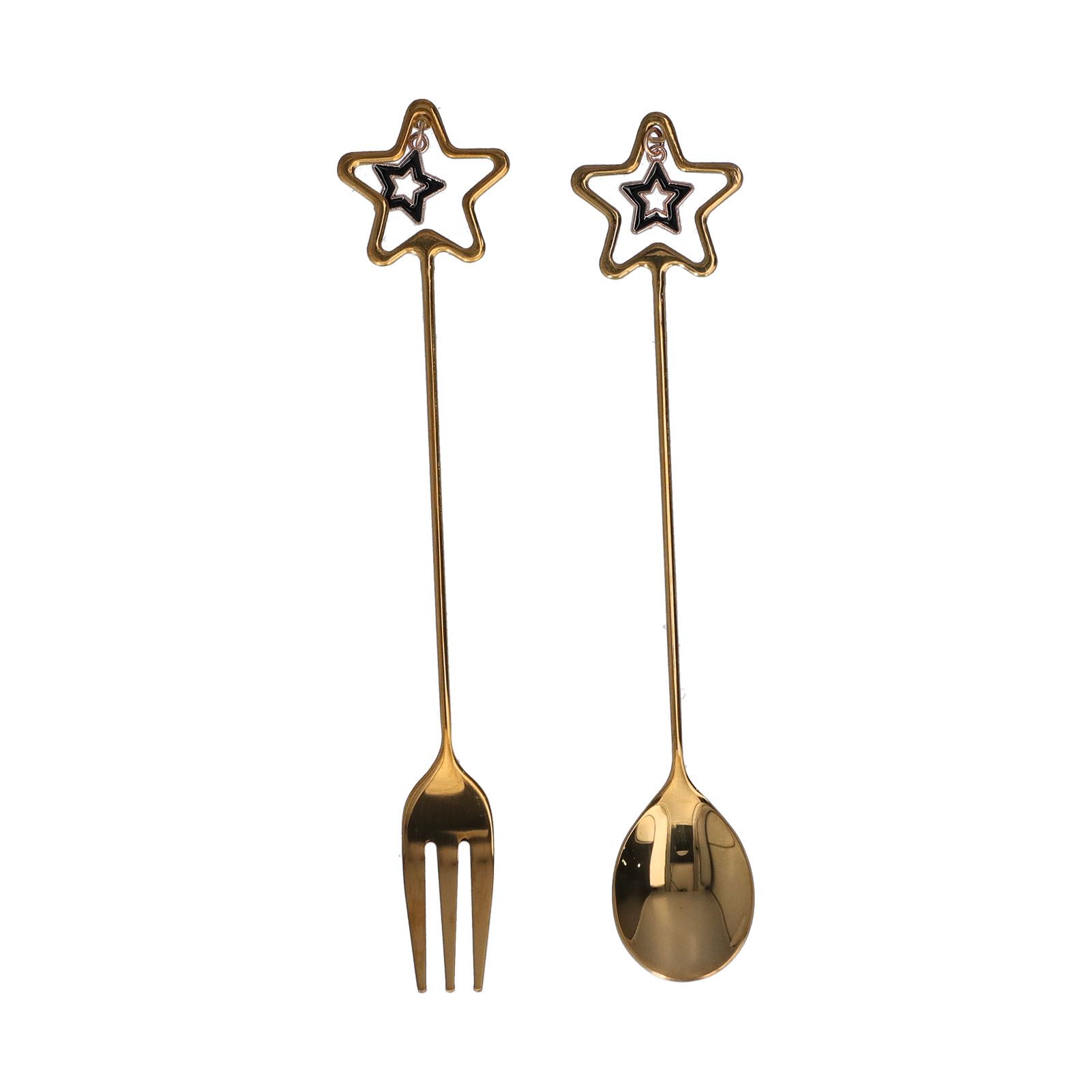 Innovative Pendant Spoon Multipurpose Stirring Dessert Fork for Wedding — image 1