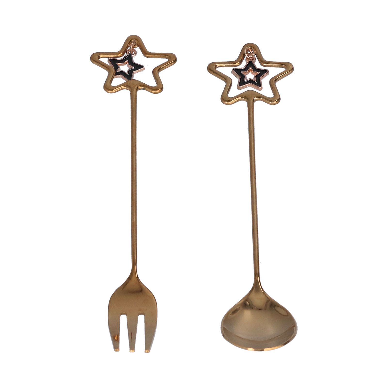 Innovative Pendant Spoon Multipurpose Stirring Dessert Fork for Wedding view 2