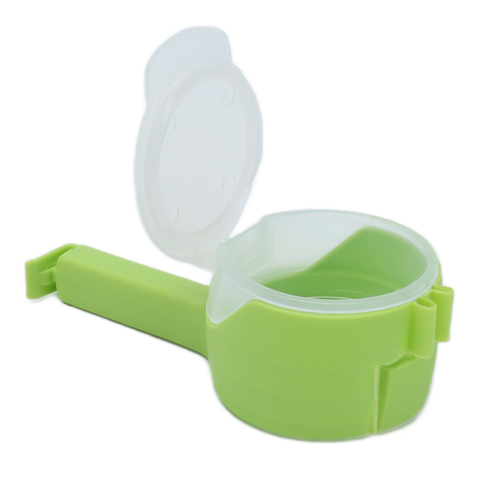 Food Storage Bag Seal Clips Plastic Non Toxic Sealing Clips with Pour Spout view 8