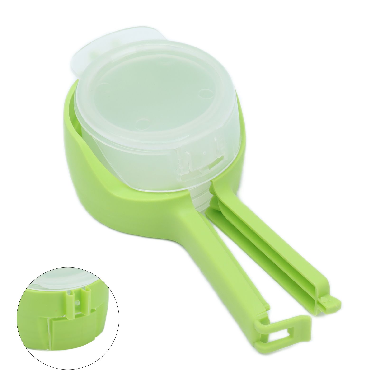 Food Storage Bag Seal Clips Plastic Non Toxic Sealing Clips with Pour Spout view 9