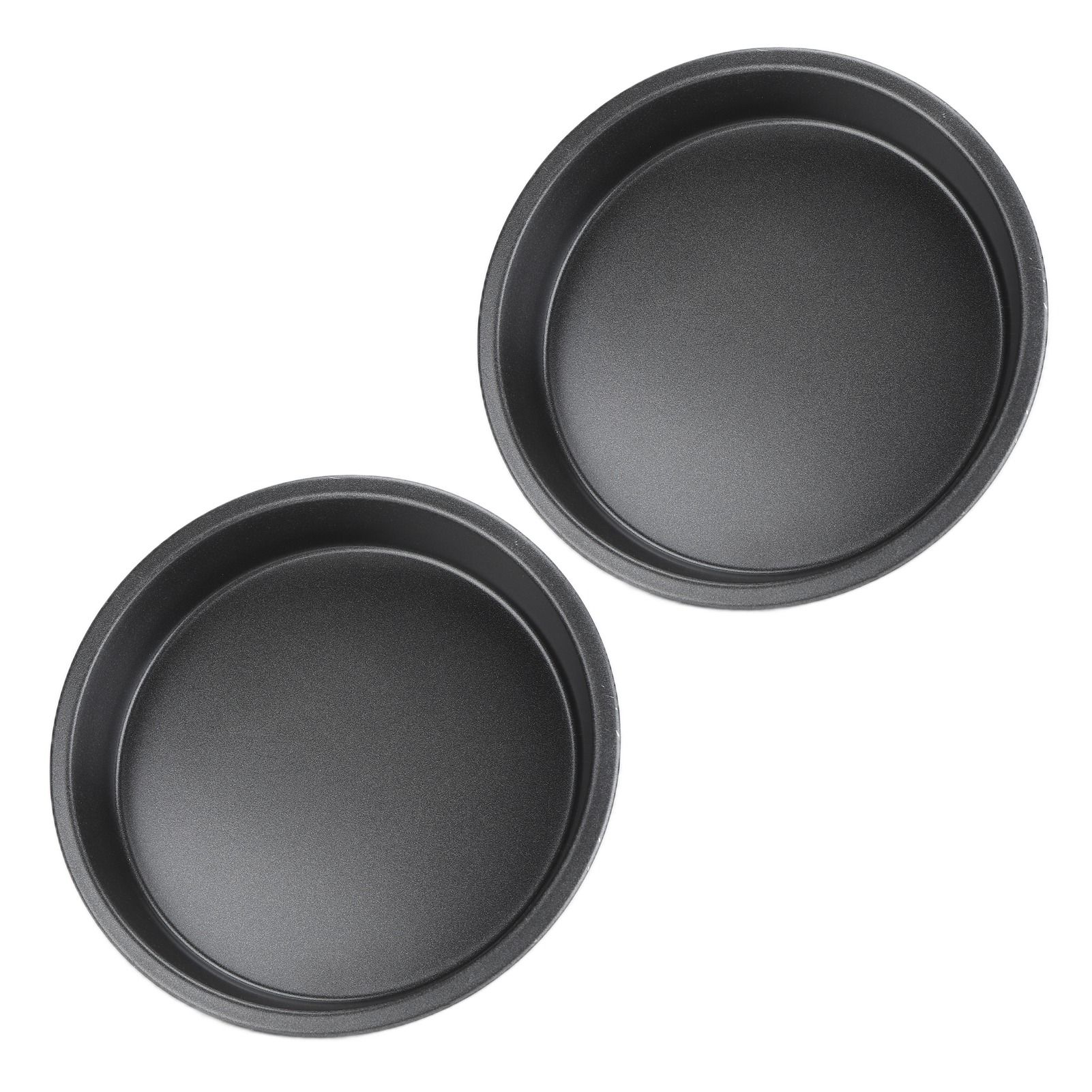 2Pcs Non Stick Pizza Pan Deep Thickened Carbon Steel Baking Pan for Kitchen view 7
