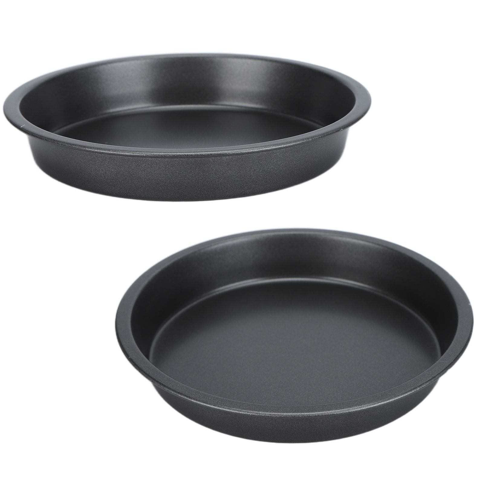 2Pcs Non Stick Pizza Pan Deep Thickened Carbon Steel Baking Pan for Kitchen view 10
