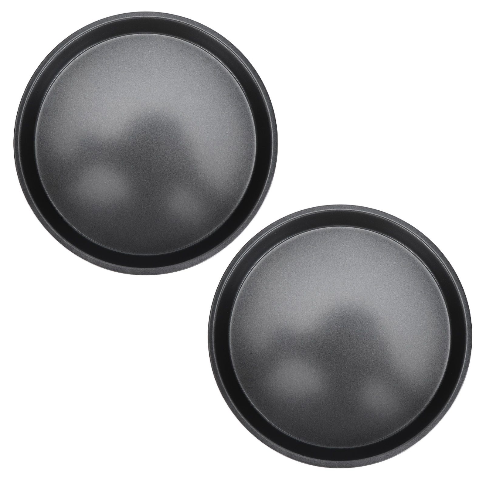 2Pcs Non Stick Pizza Pan Deep Thickened Carbon Steel Baking Pan for Kitchen view 8