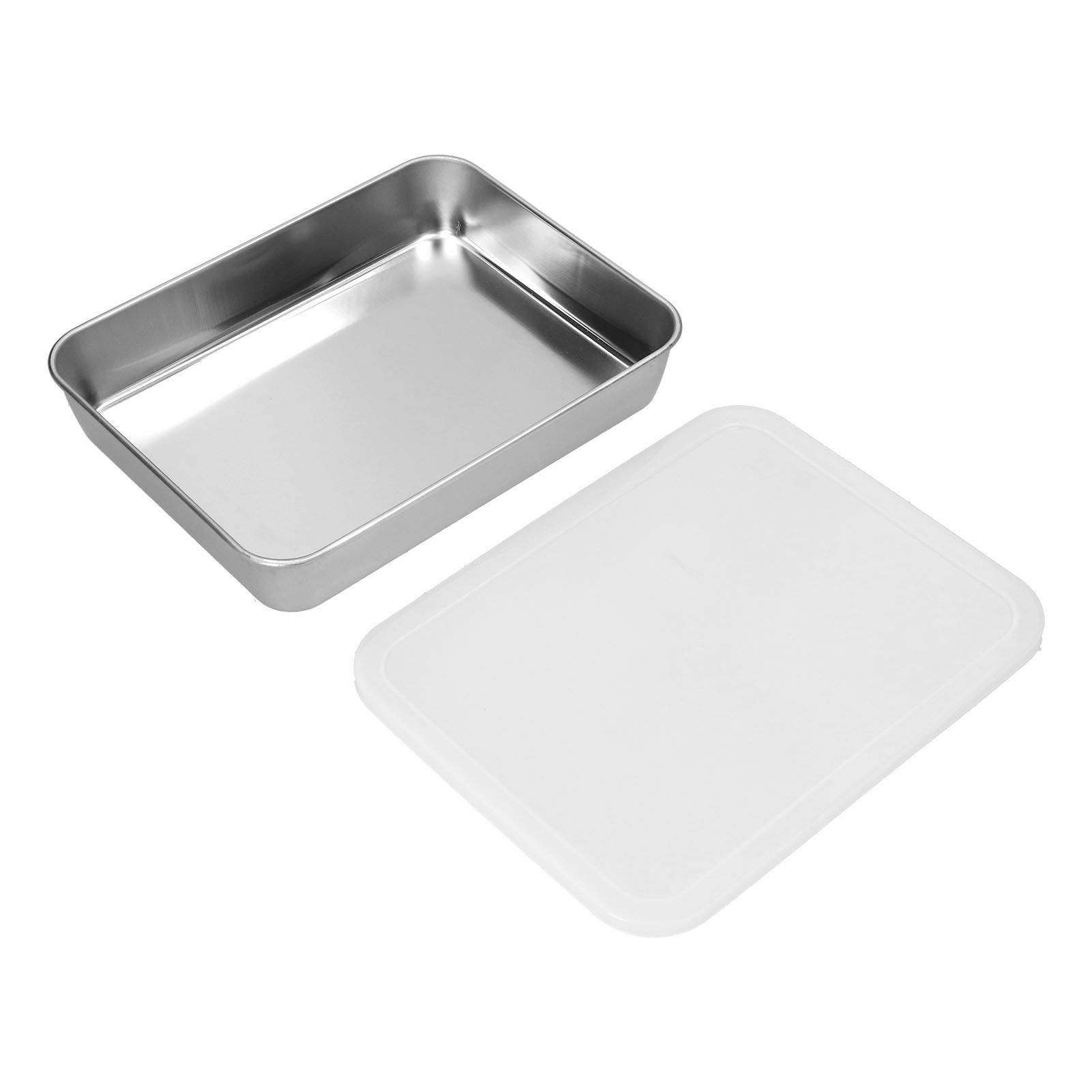Stainless Steel Baking Tray Deep Flat Non Stick Baking Pan Food Storage Box view 2