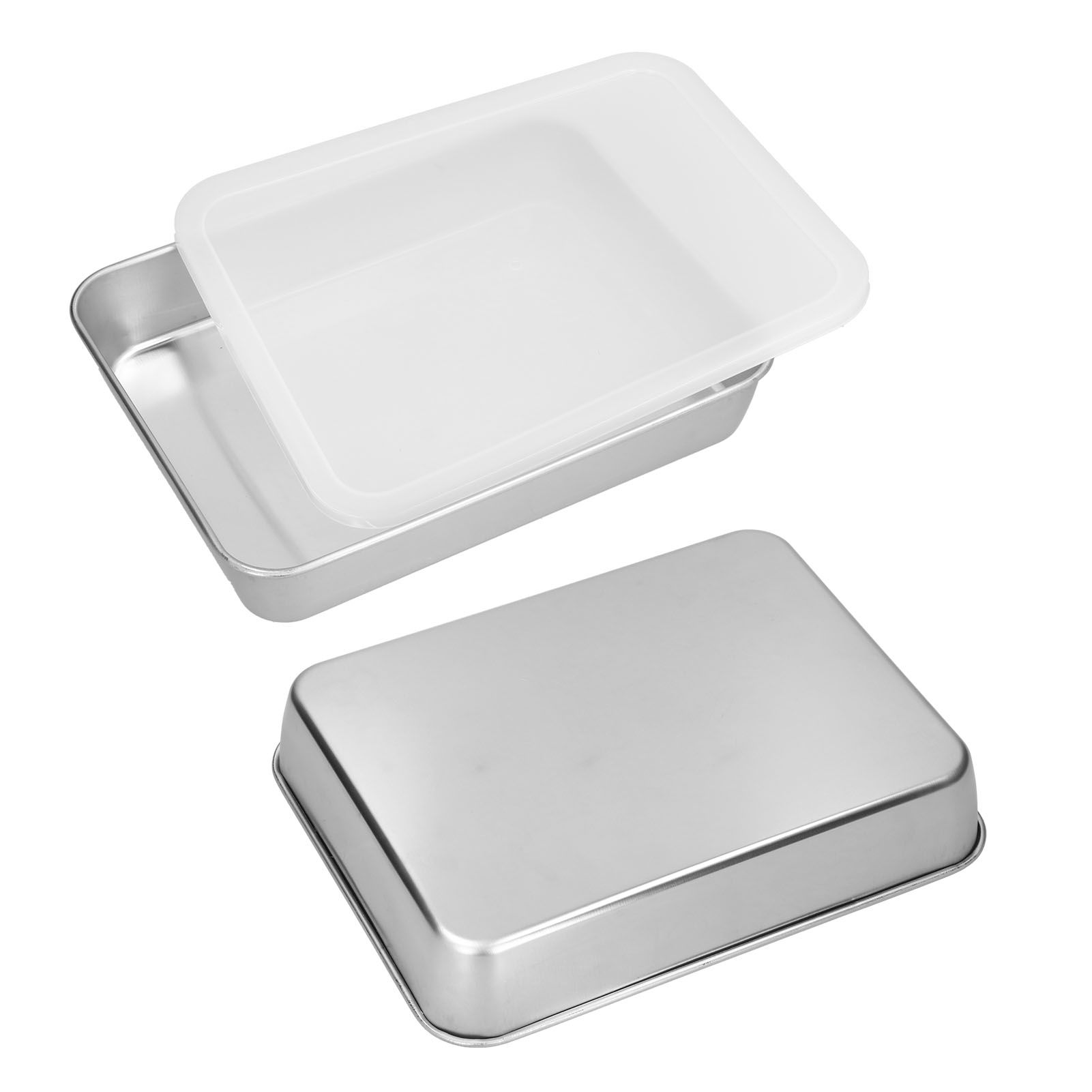 Stainless Steel Baking Tray Deep Flat Non Stick Baking Pan Food Storage Box view 10