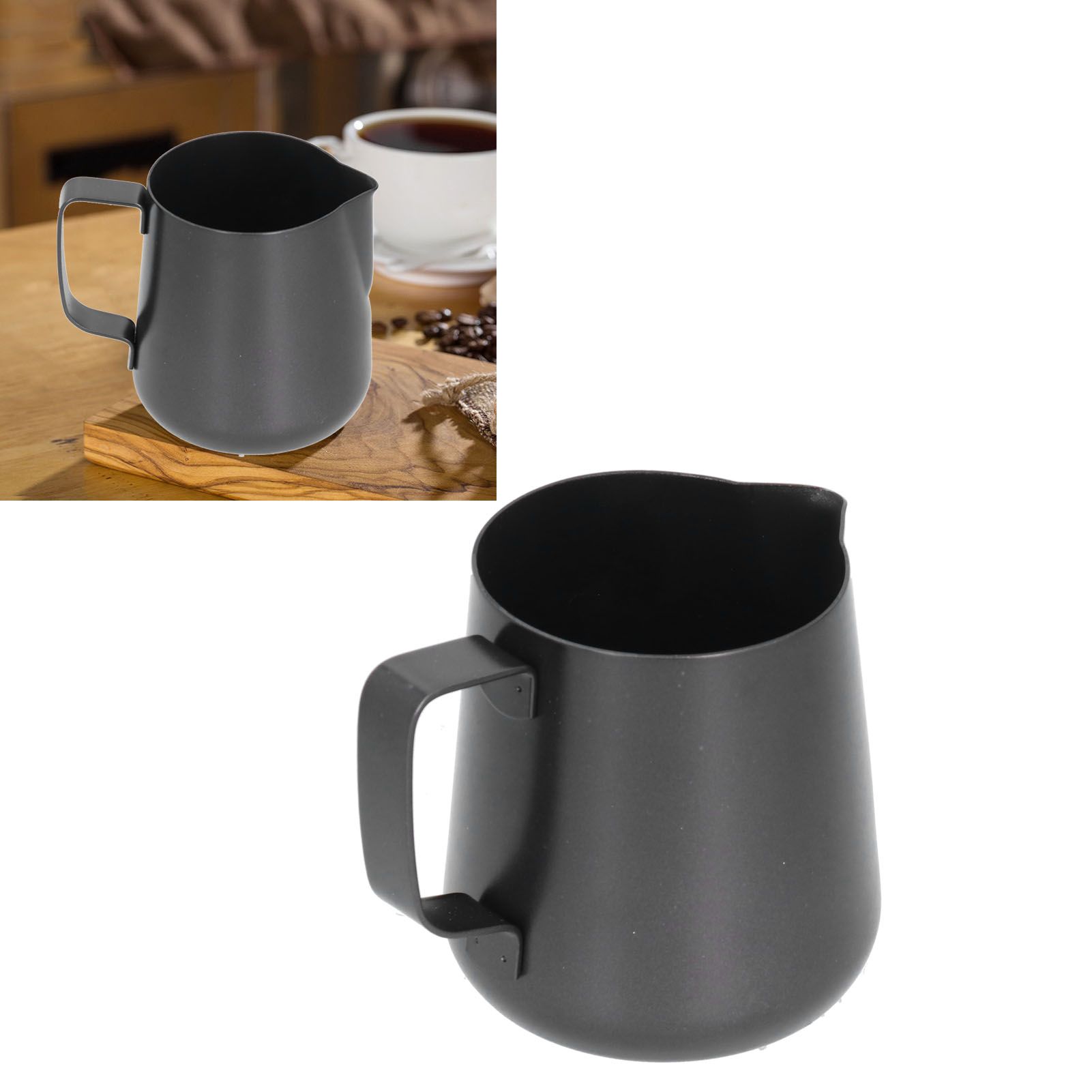 Thick Stainless Steel Frothing Cup Coffee Art Pitcher Milk Frothing Jug with view 11