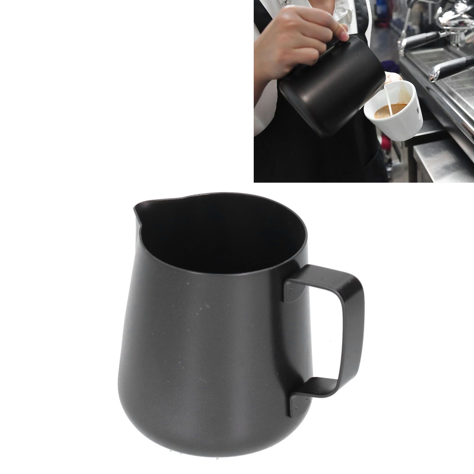 Thick Stainless Steel Frothing Cup Coffee Art Pitcher Milk Frothing Jug with view 12