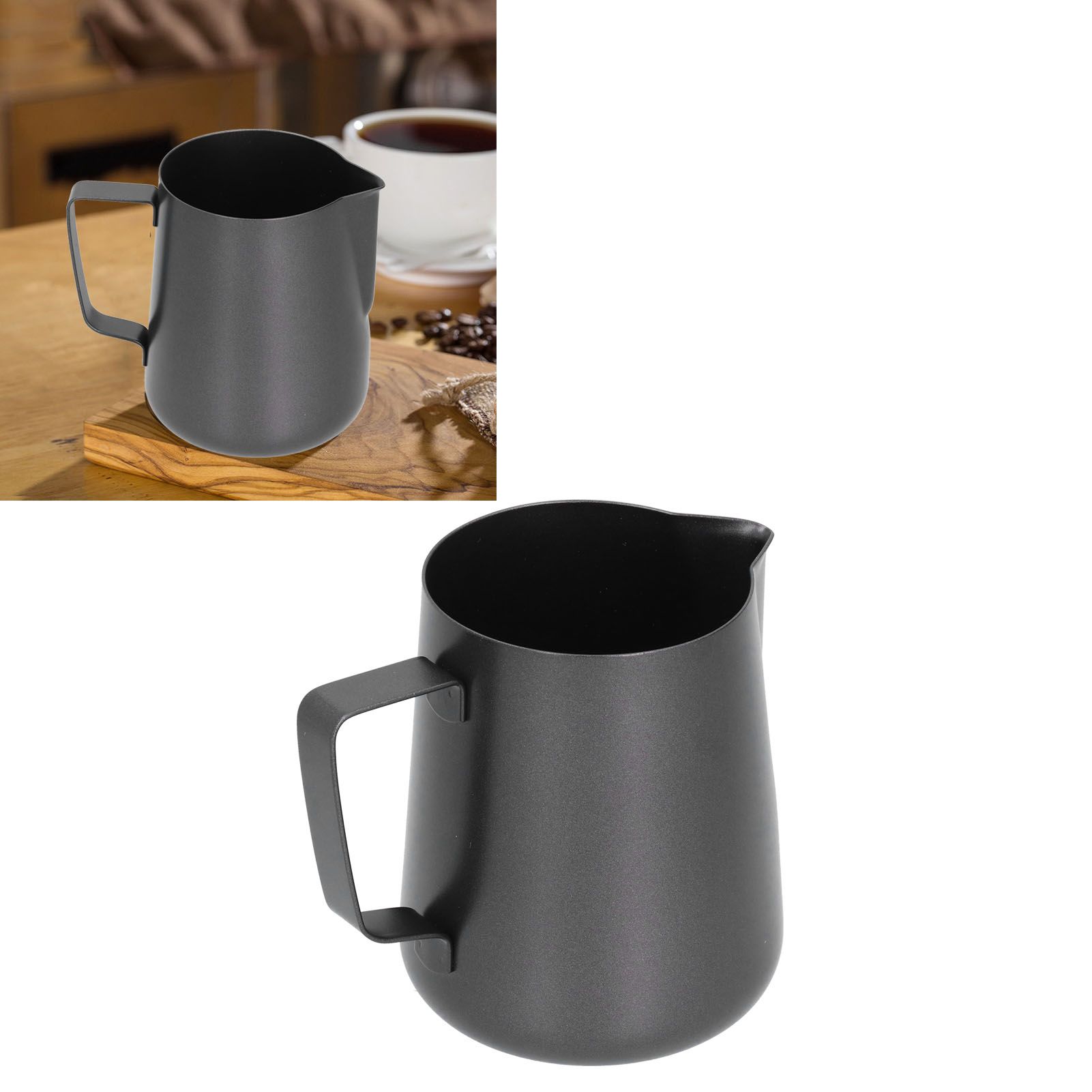 Thick Stainless Steel Frothing Cup Coffee Art Pitcher Milk Frothing Jug with view 11