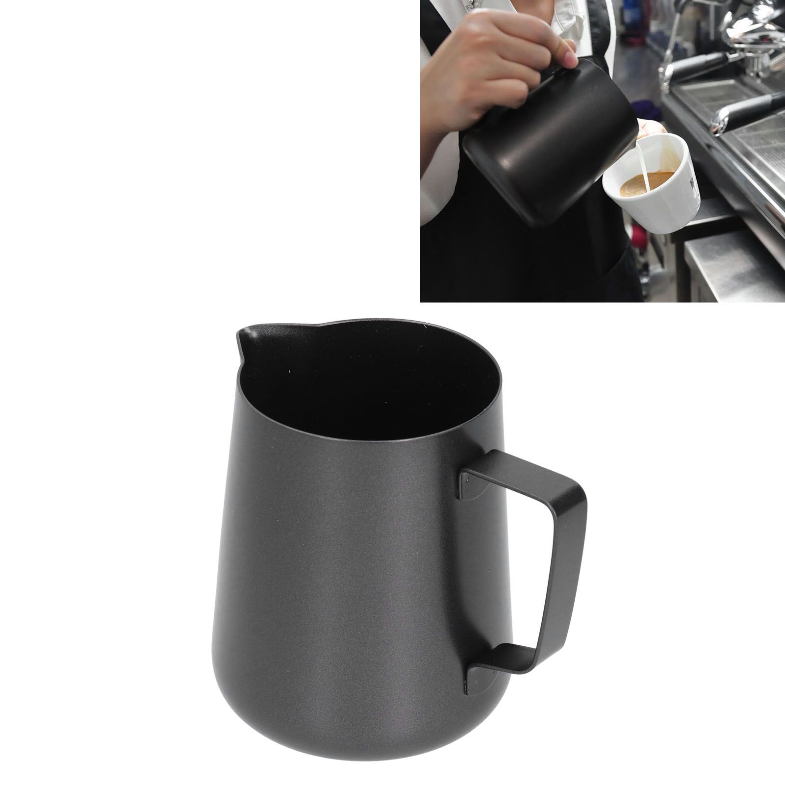 Thick Stainless Steel Frothing Cup Coffee Art Pitcher Milk Frothing Jug with view 12