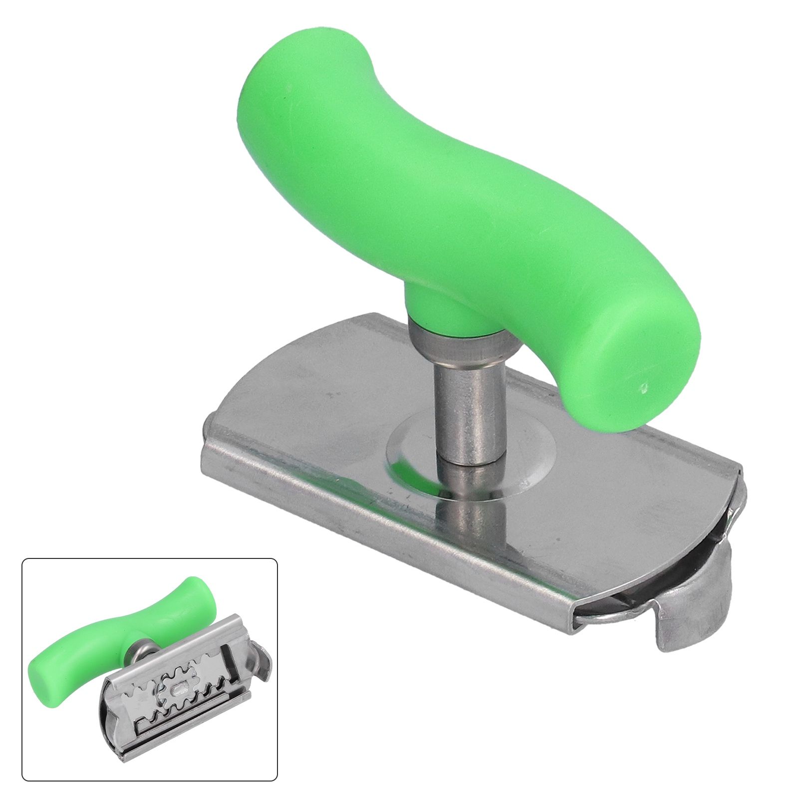 Stainless Steel Can Opener Portable Manual Bottle Opener with Ergonomic Handle view 7