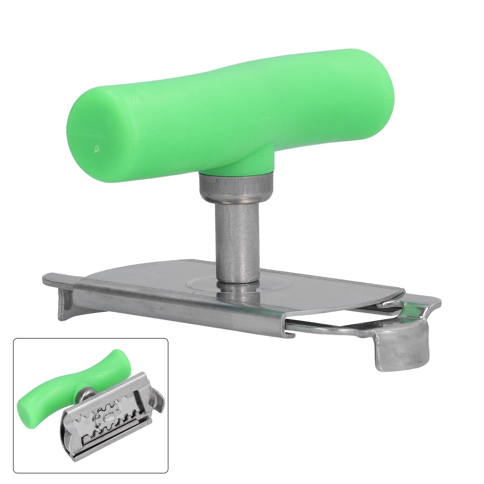 Stainless Steel Can Opener Portable Manual Bottle Opener with Ergonomic Handle view 8