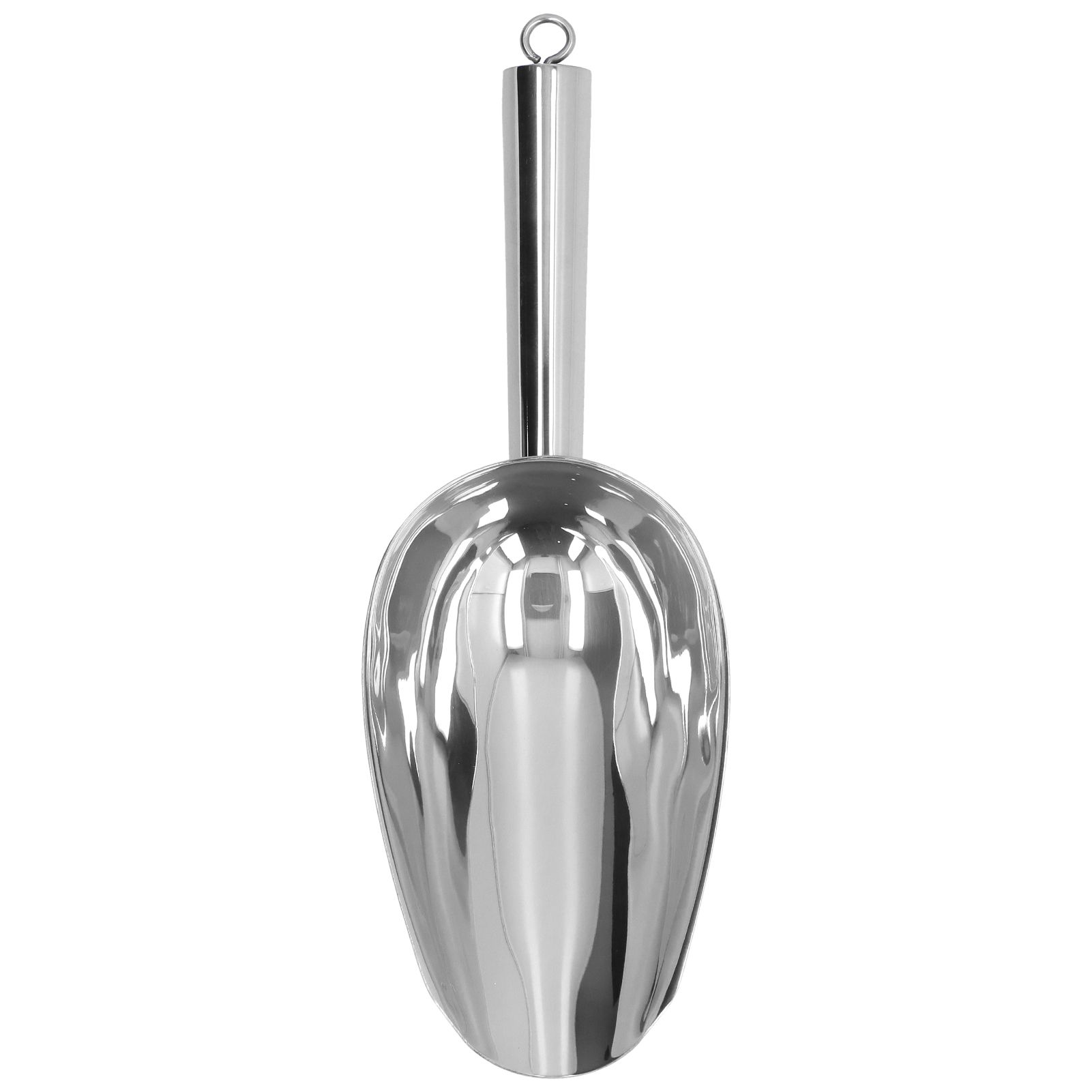 Ice Scooper Stainless Steel U Shaped Sturdy Food Grade Ice Bucket Scoop for