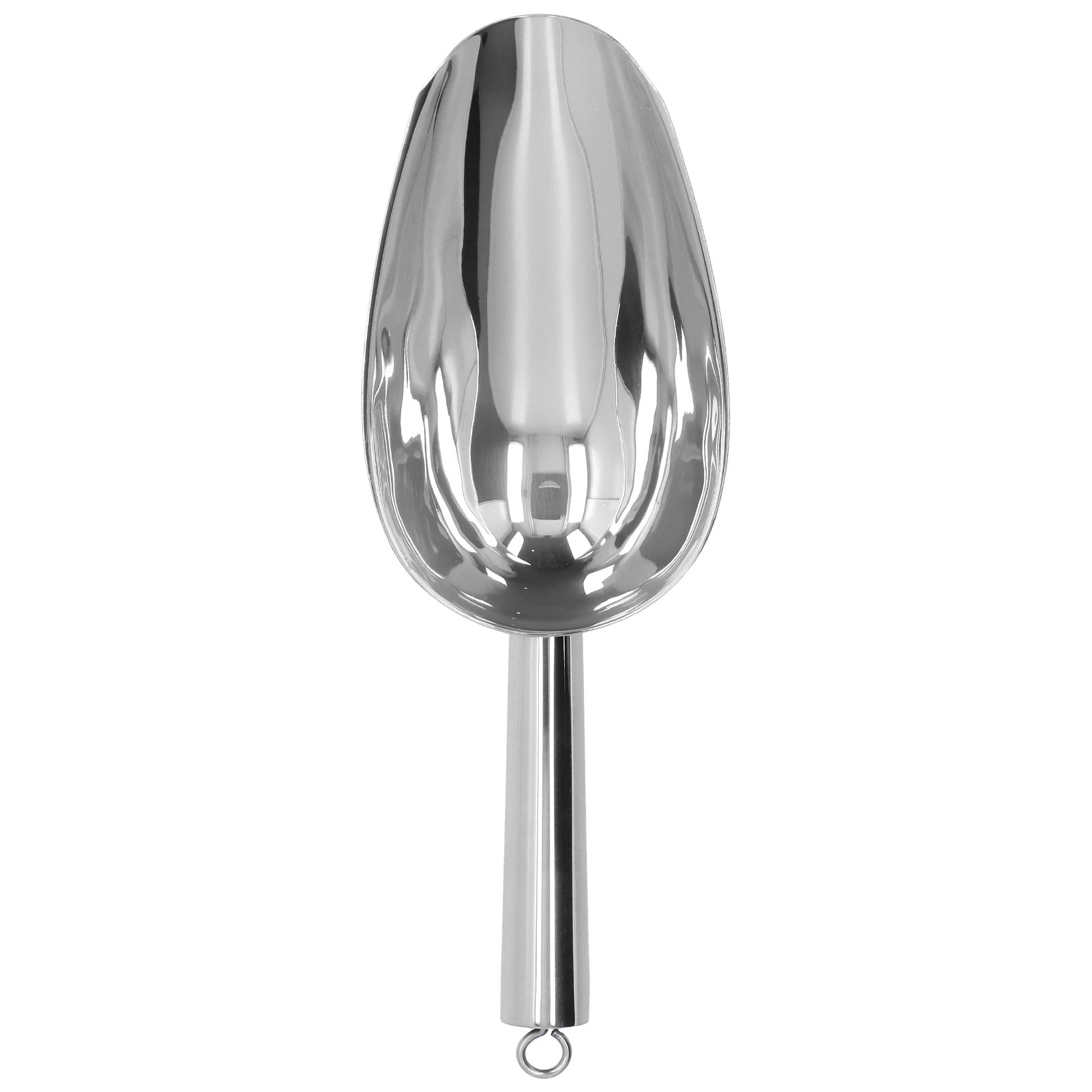 Ice Scooper Stainless Steel U Shaped Sturdy Food Grade Ice Bucket Scoop for view 4