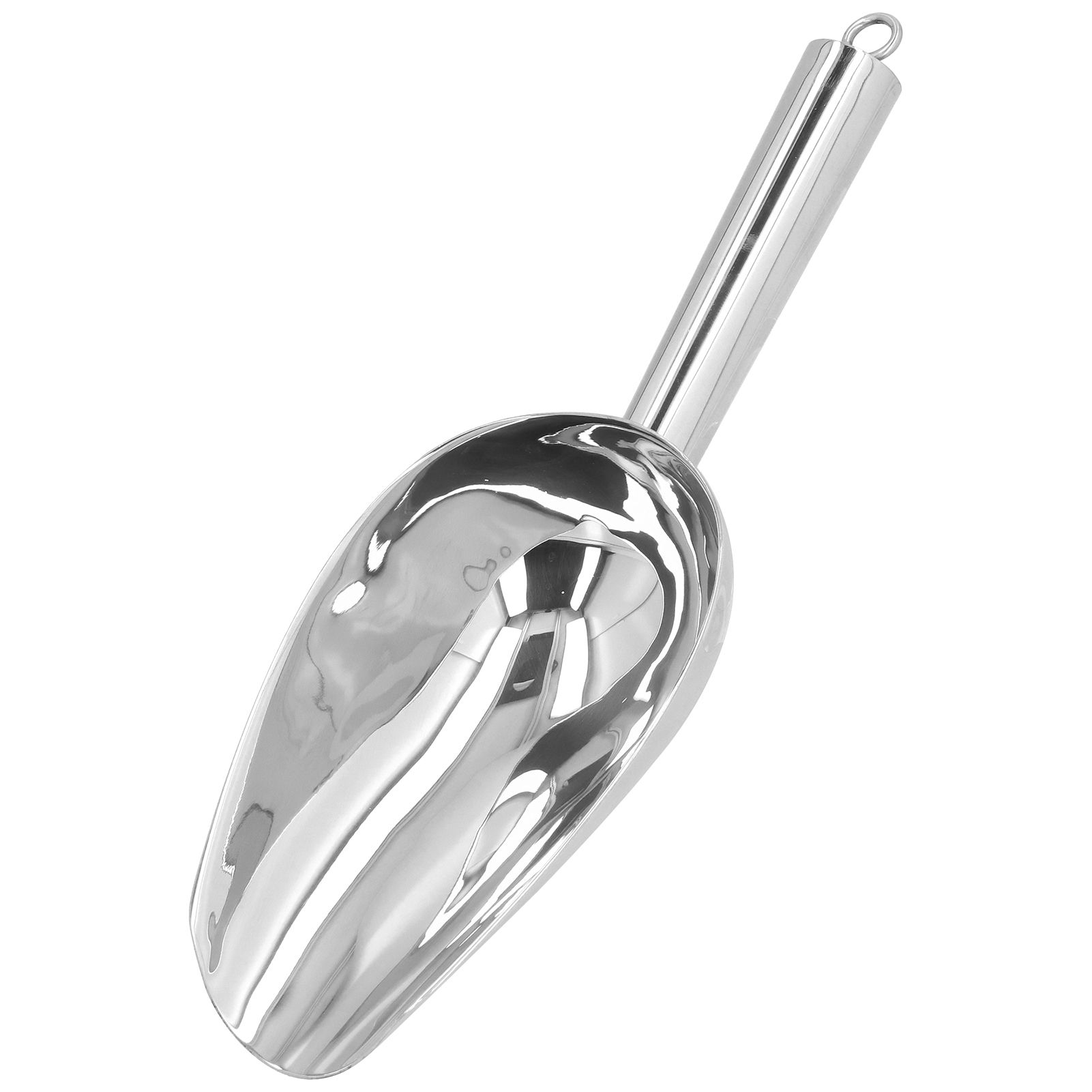 Ice Scooper Stainless Steel U Shaped Sturdy Food Grade Ice Bucket Scoop for view 8
