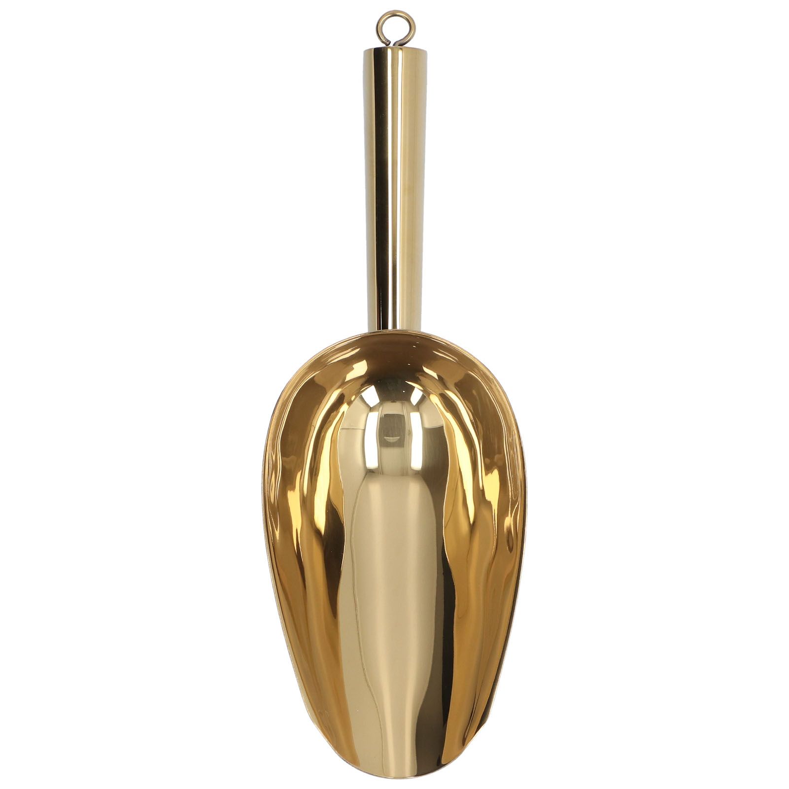 Ice Scooper Stainless Steel U Shaped Sturdy Food Grade Ice Bucket Scoop for