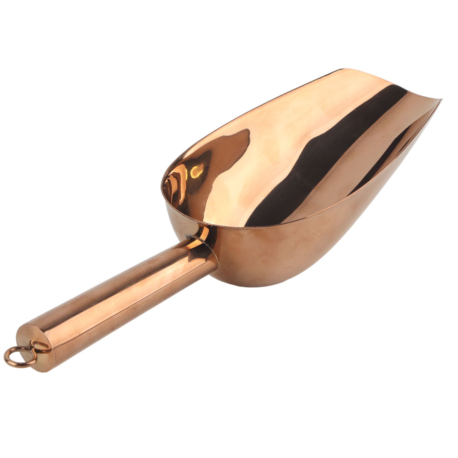 Ice Scooper Stainless Steel U Shaped Sturdy Food Grade Ice Bucket Scoop for view 4