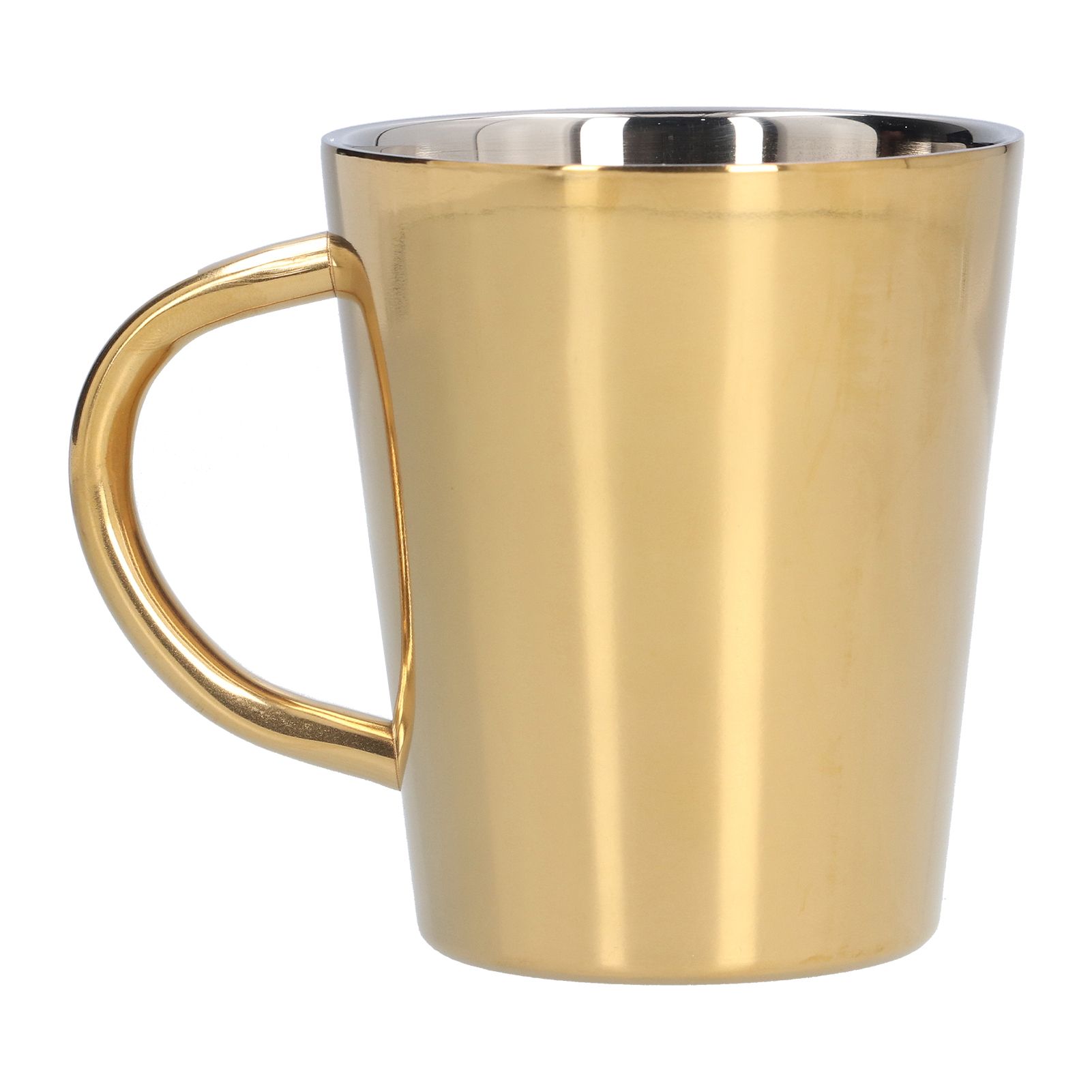 300ml Water Cup with Handle 304 Stainless Steel Heat Insulation Coffee Mug for