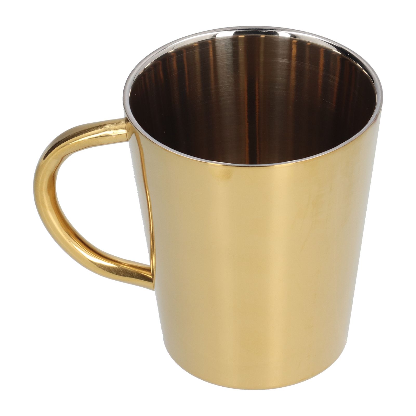 300ml Water Cup with Handle 304 Stainless Steel Heat Insulation Coffee Mug for view 5