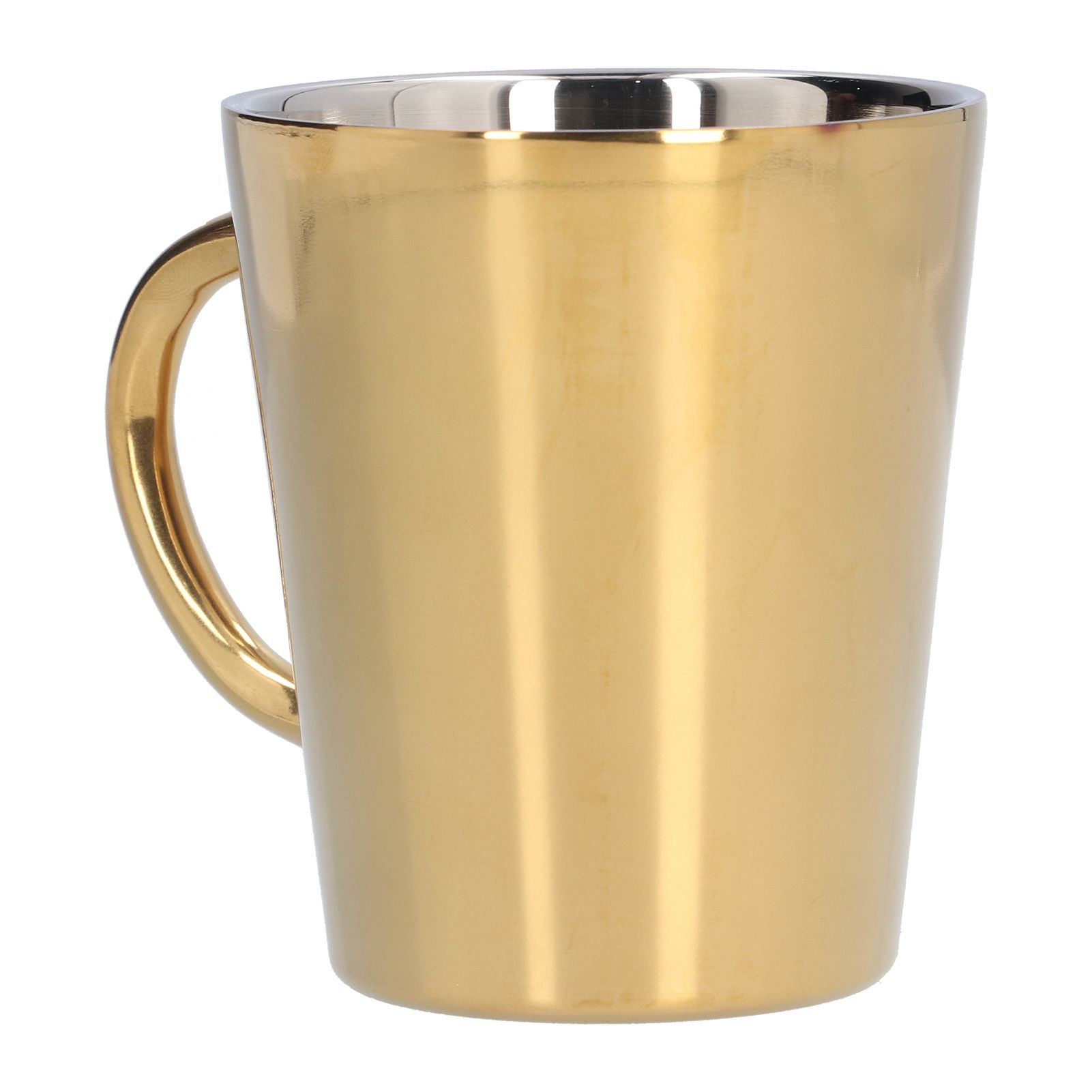 300ml Water Cup with Handle 304 Stainless Steel Heat Insulation Coffee Mug for view 8