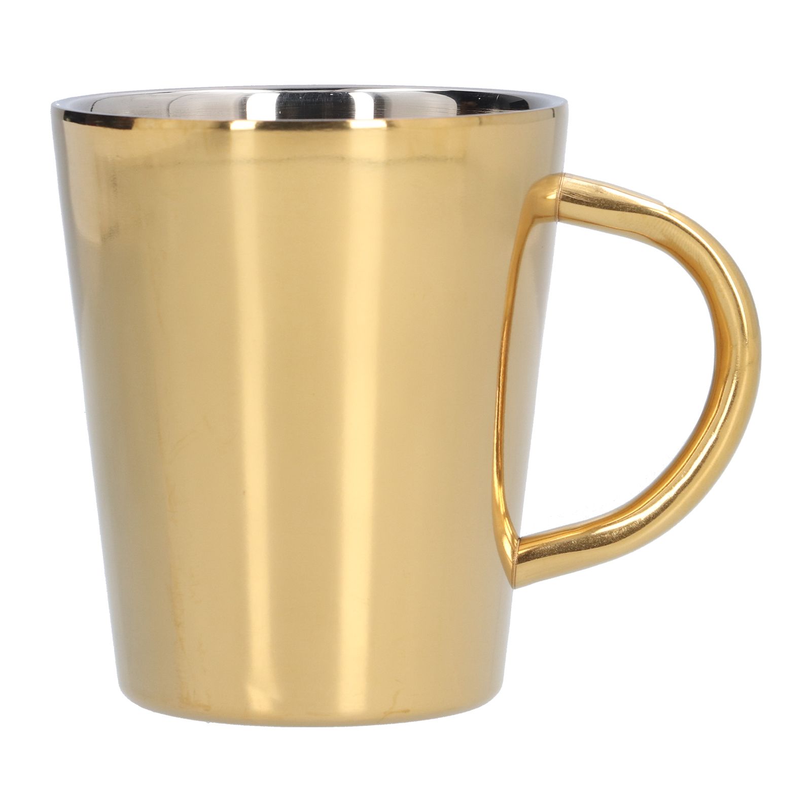 300ml Water Cup with Handle 304 Stainless Steel Heat Insulation Coffee Mug for view 10