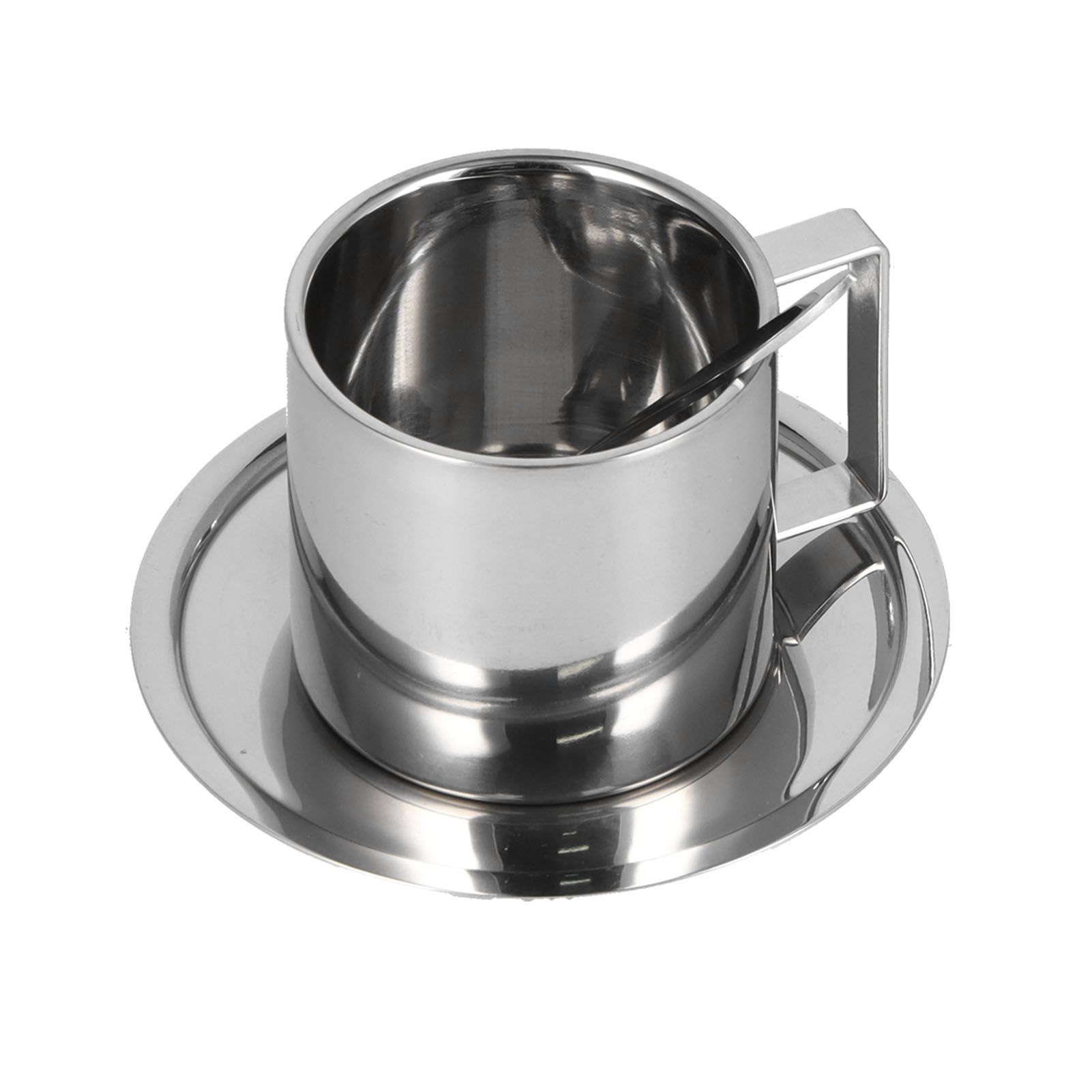 3PCS/Set Insulated Coffee Cup Set Stainless Steel Double Walled Mugs Milk Tea view 5