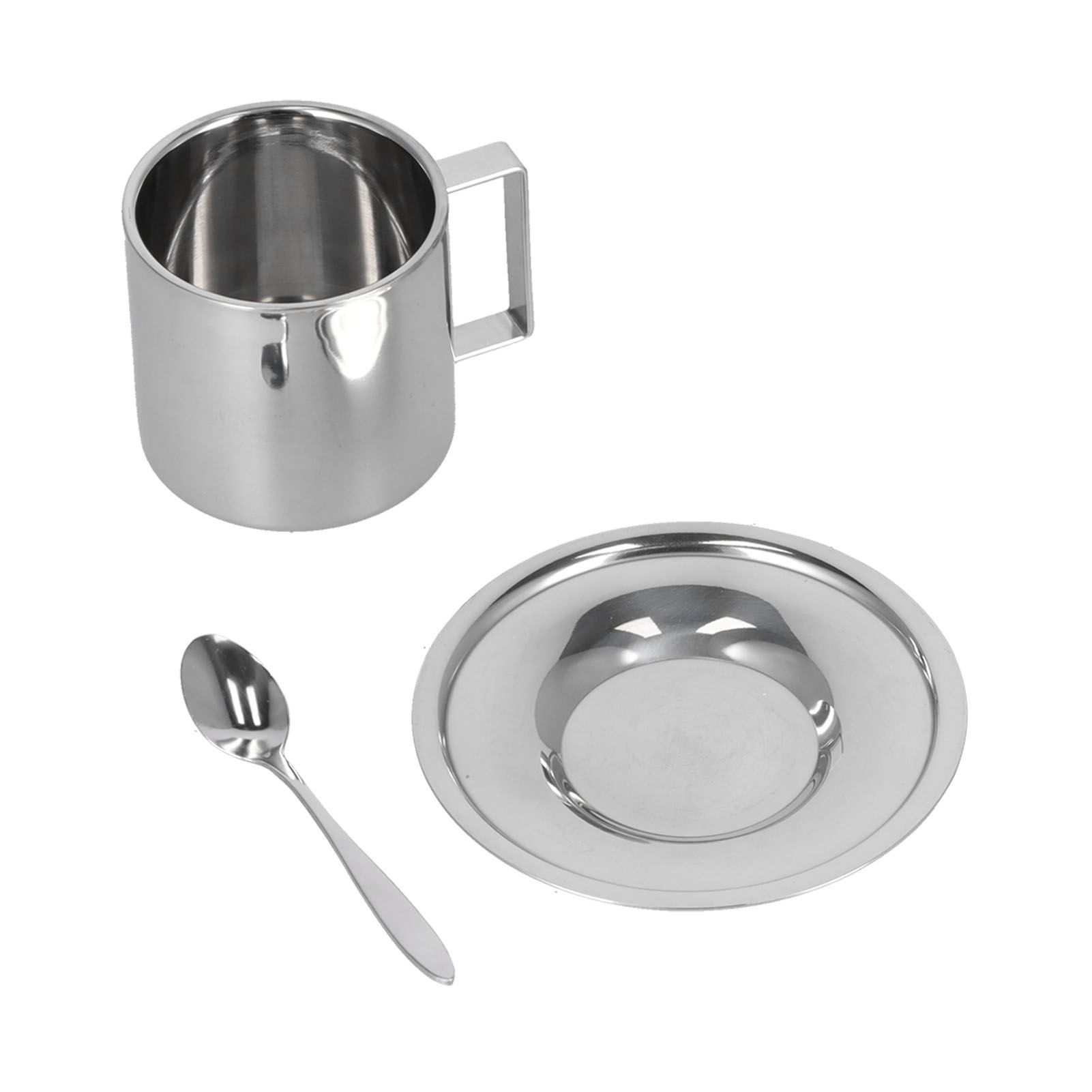 3PCS/Set Insulated Coffee Cup Set Stainless Steel Double Walled Mugs Milk Tea view 10