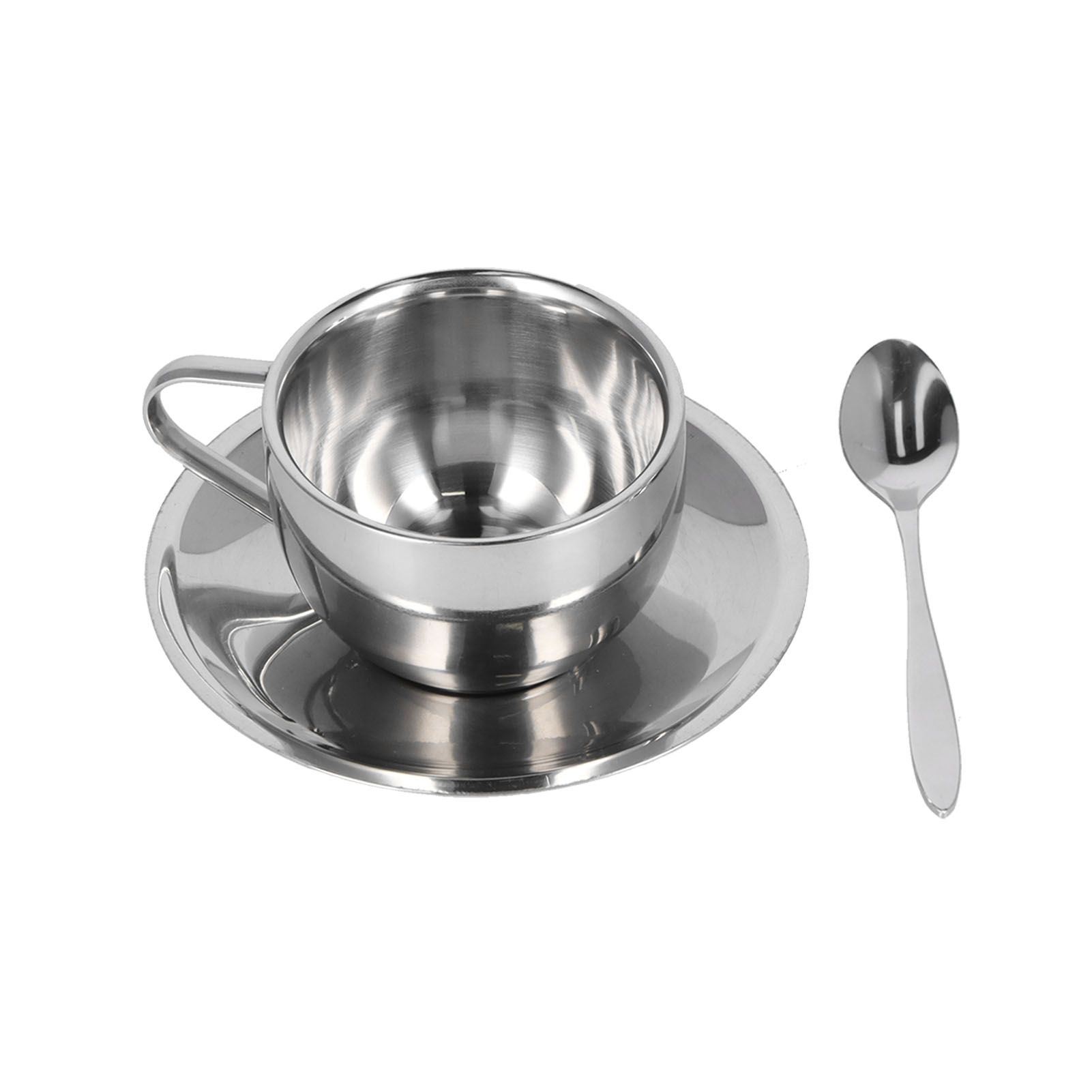 3PCS/Set Insulated Coffee Cup Set Stainless Steel Double Walled Mugs Milk Tea view 7