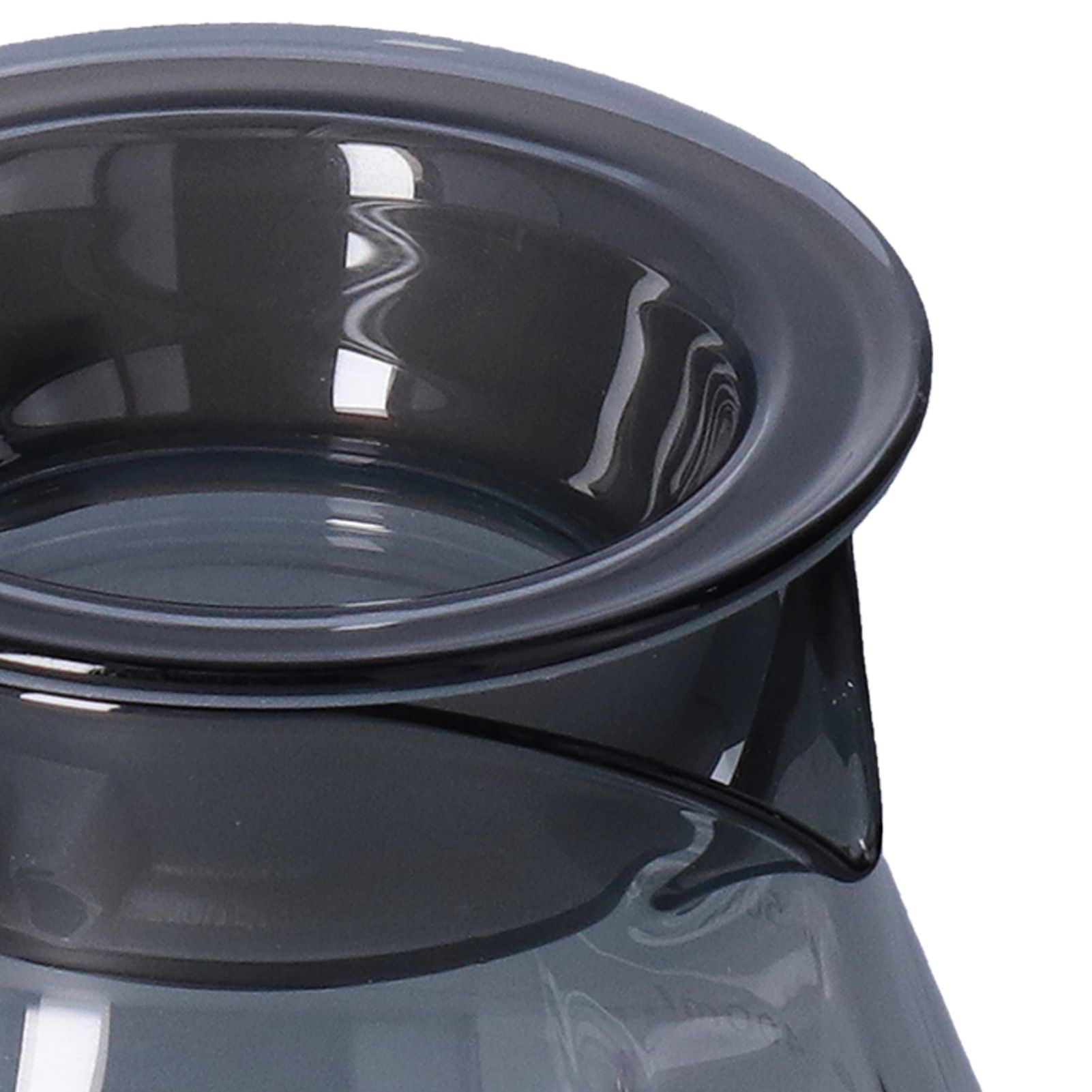 Coffee Kettle Heat Resistant Coffee Sharing Pot Transparent Black Glass Tea view 14