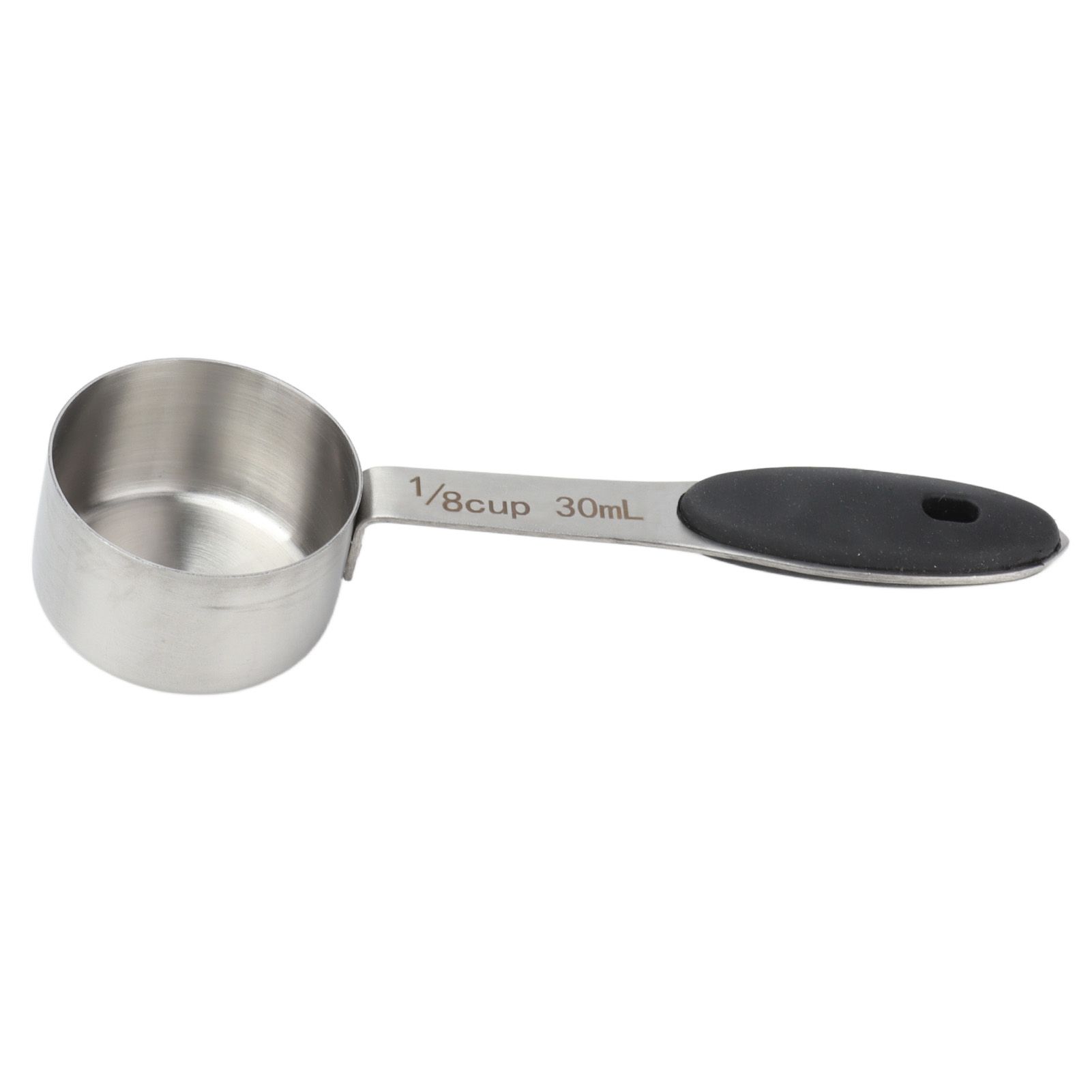 30ml Coffee Measuring Scoop 1/8 Cup Stainless Steel Tablespoon Large Capacity
