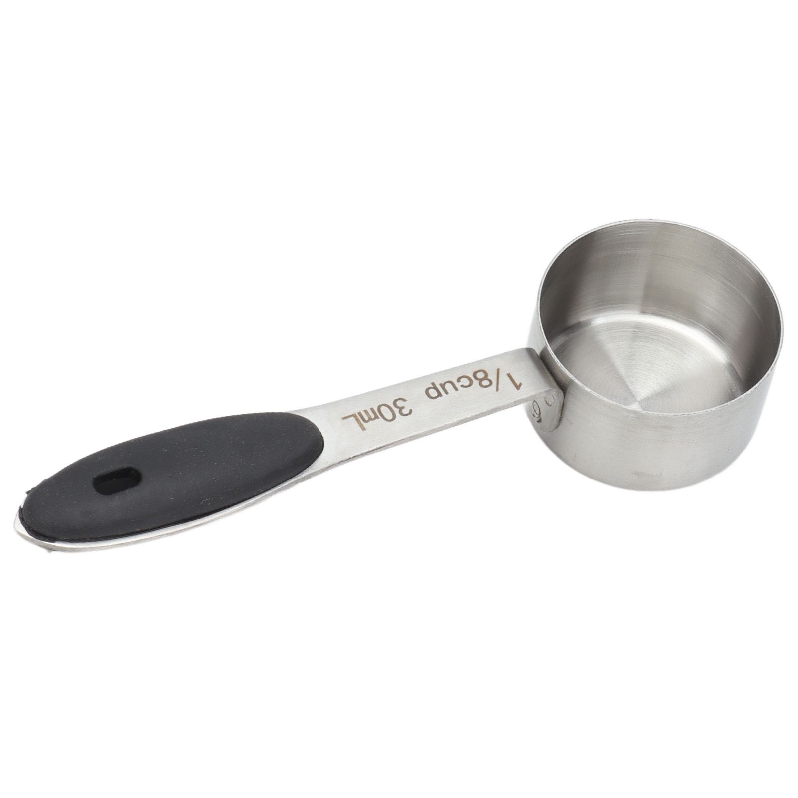 30ml Coffee Measuring Scoop 1/8 Cup Stainless Steel Tablespoon Large Capacity view 3